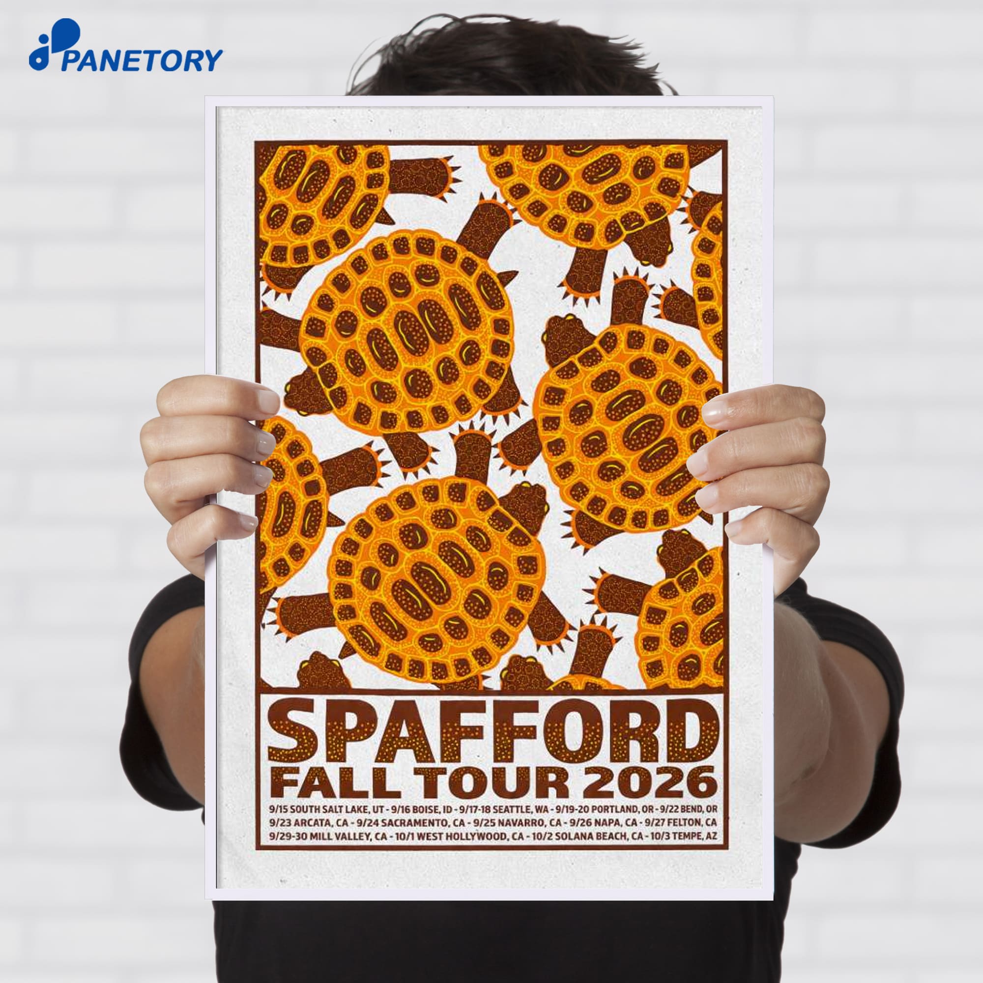 Spafford Fall Tour 2026 Poster Spafford Fall Tour 2026 Poster