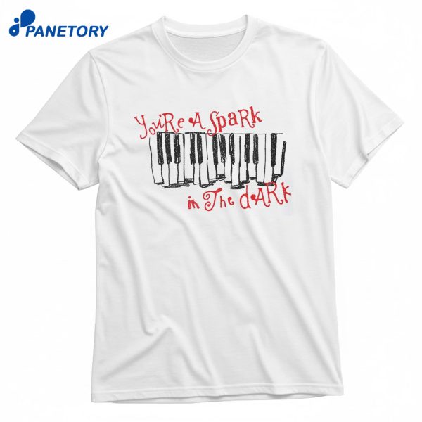 Spark In The Dark Piano T-Shirt