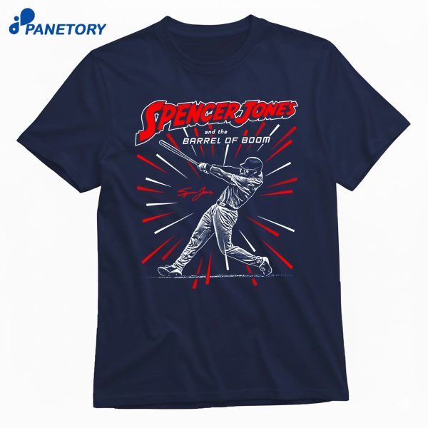 Spencer Jones And The Barrel Of Boom T-Shirt