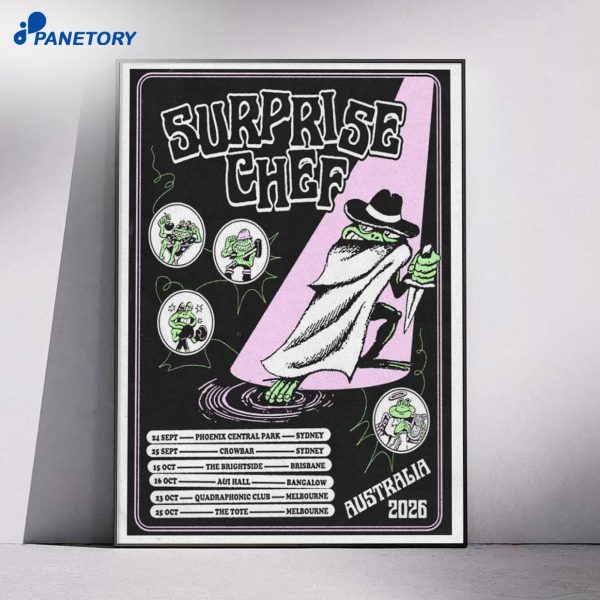 Surprise Chef The Brightside Brisbane Show Oct 15 2026 Poster
