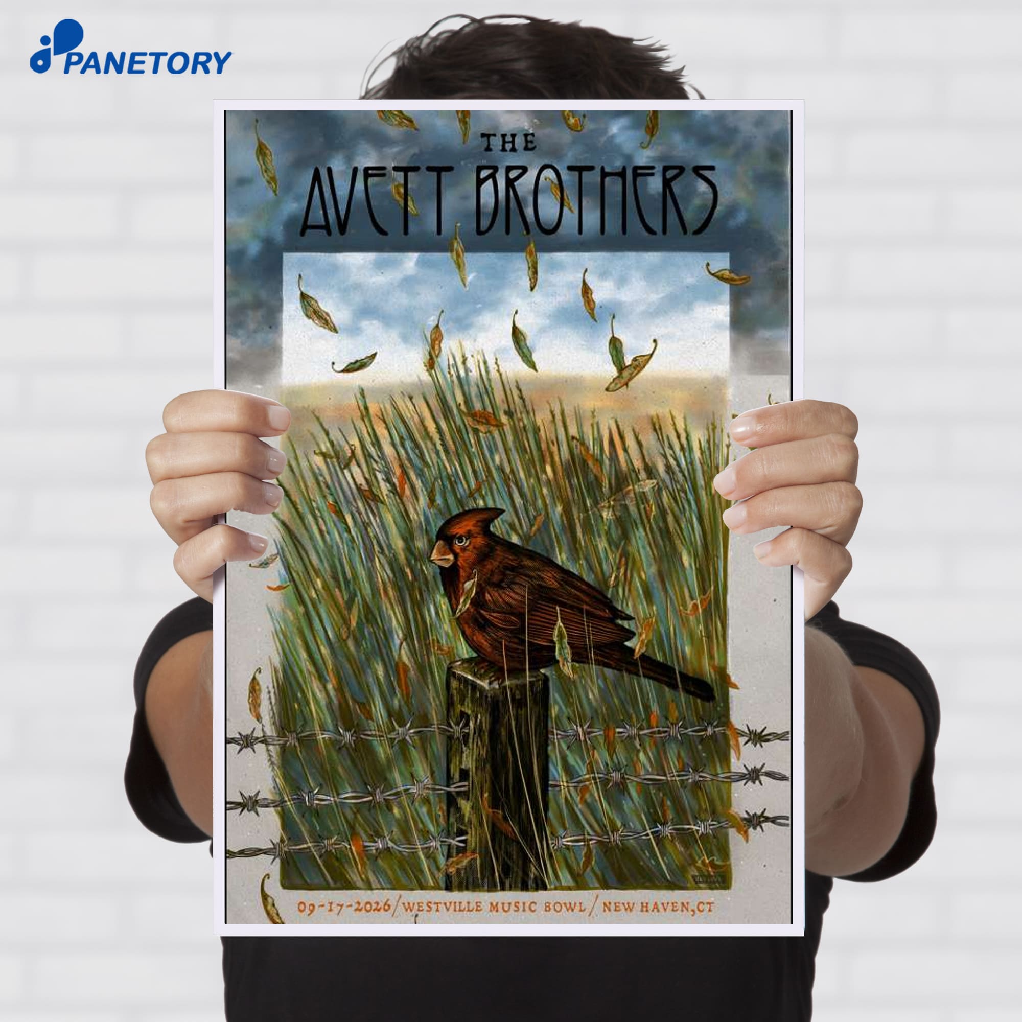 The Avett Brothers New Haven Ct Aug 17 2026 Poster The Avett Brothers New Haven Ct Aug 17 2026 Poster
