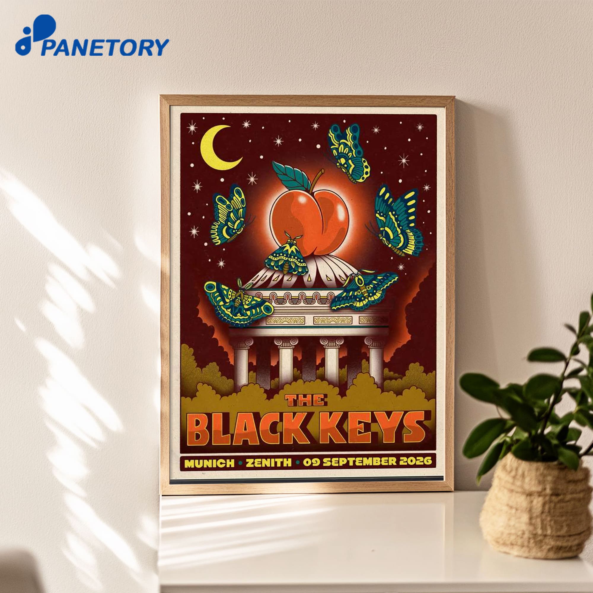 The Black Keys Munich Germany Sep 9 2026 Tour Poster The Black Keys Munich Germany Sep 9 2026 Tour Poster