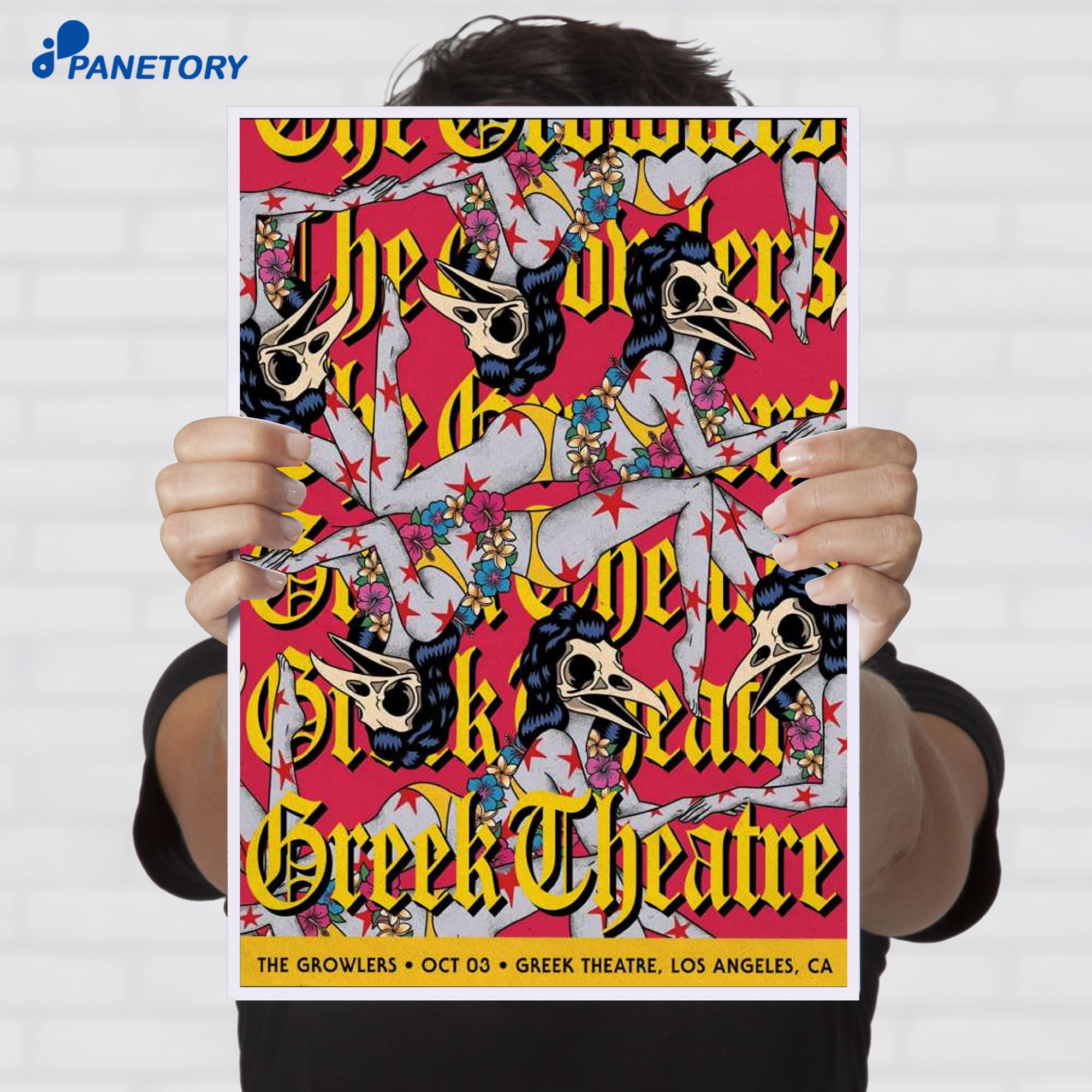 The Growlers Los Angeles Tour Oct 3 2026 Poster The Growlers Los Angeles Tour Oct 3 2026 Poster
