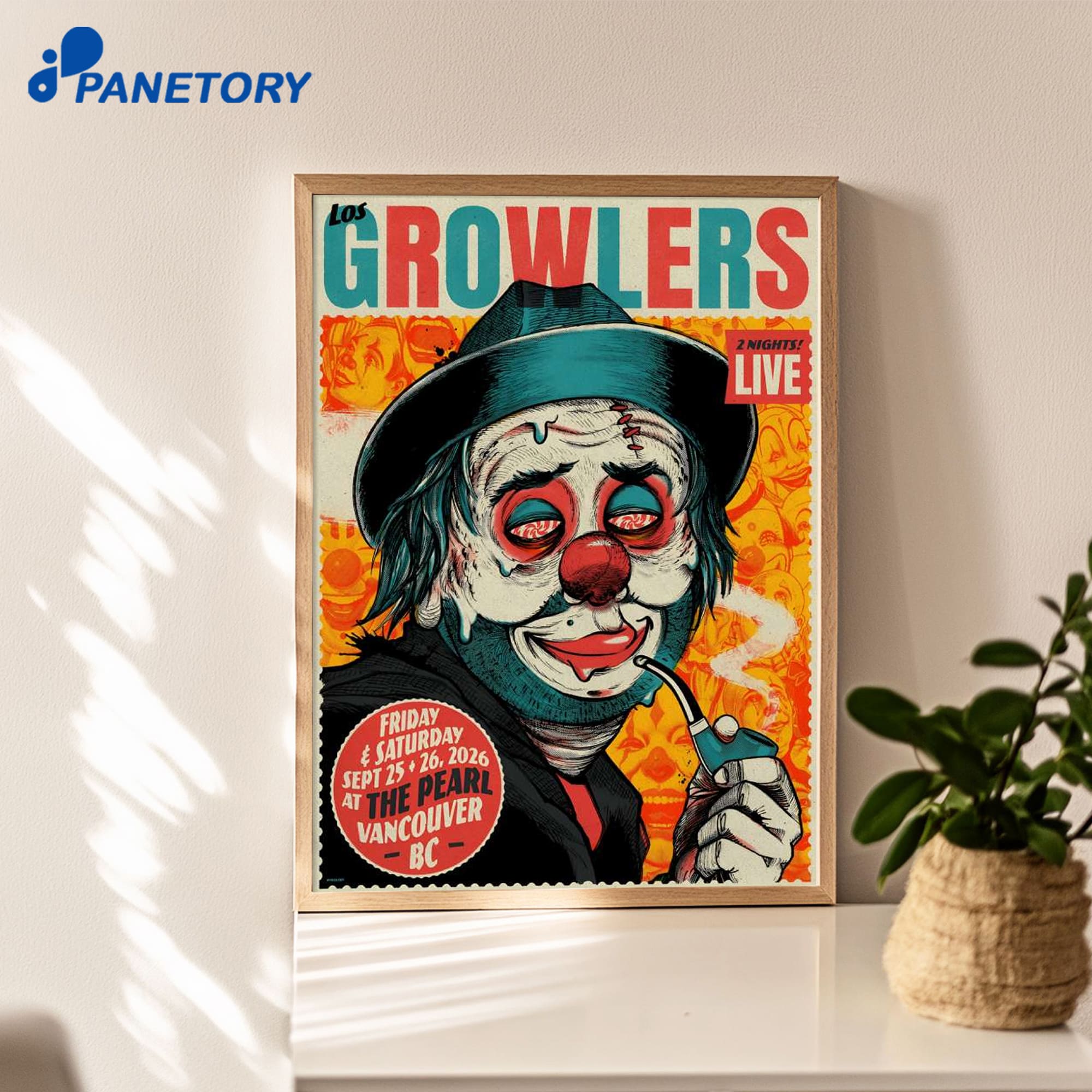The Growlers Vancouver Bc Sep 25-26 2026 Poster The Growlers Vancouver Bc Sep 25-26 2026 Poster