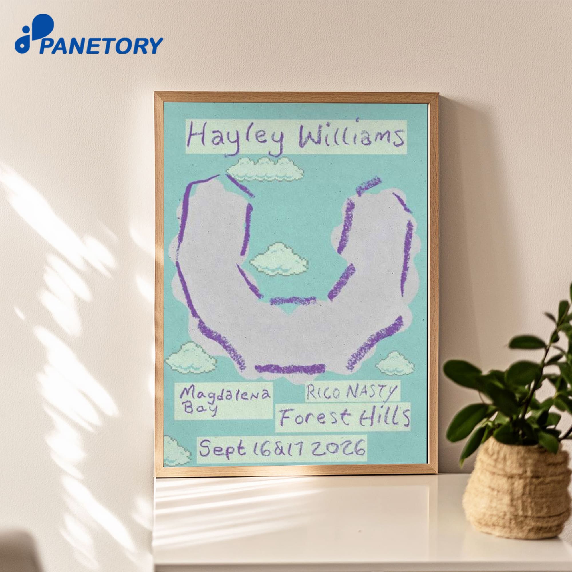The Hayley Williams Show Forest Hills New York Concert Sep 2026 Poster The Hayley Williams Show Forest Hills New York Concert Sep 2026 Poster