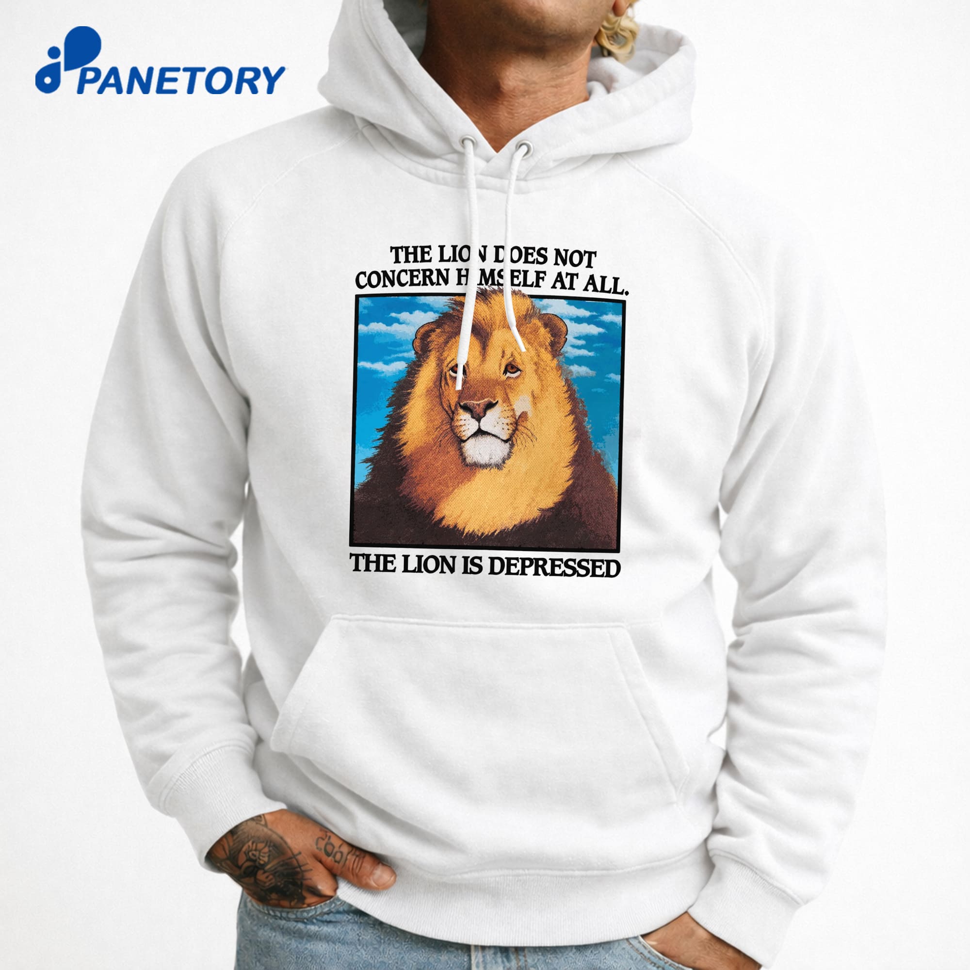 The Lion Does Not Concern Himself At All The Lion Is Depressed T-Shirt 7 The Lion Does Not Concern Himself At All The Lion Is Depressed T-Shirt 3