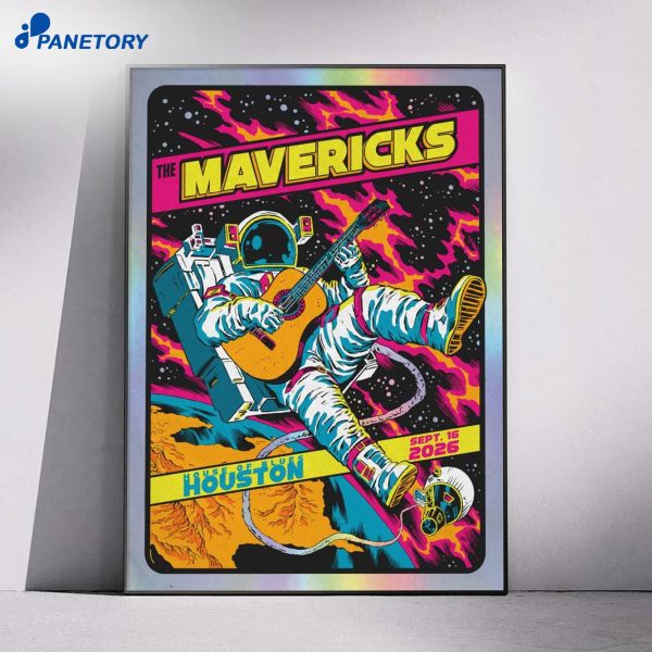 The Mavericks House Of Blues Houston Tx Sep 16 2026 Poster