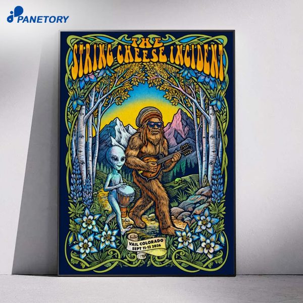 The String Cheese Incident Gerald R. Ford Amphitheater Vail Co Sep 11-12 2026 Poster