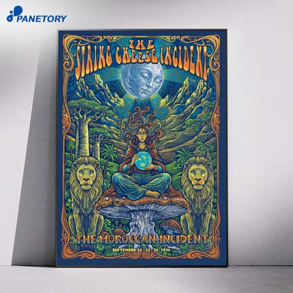 The String Cheese Incident Morocco Sept 24-25-26 2026 Poster