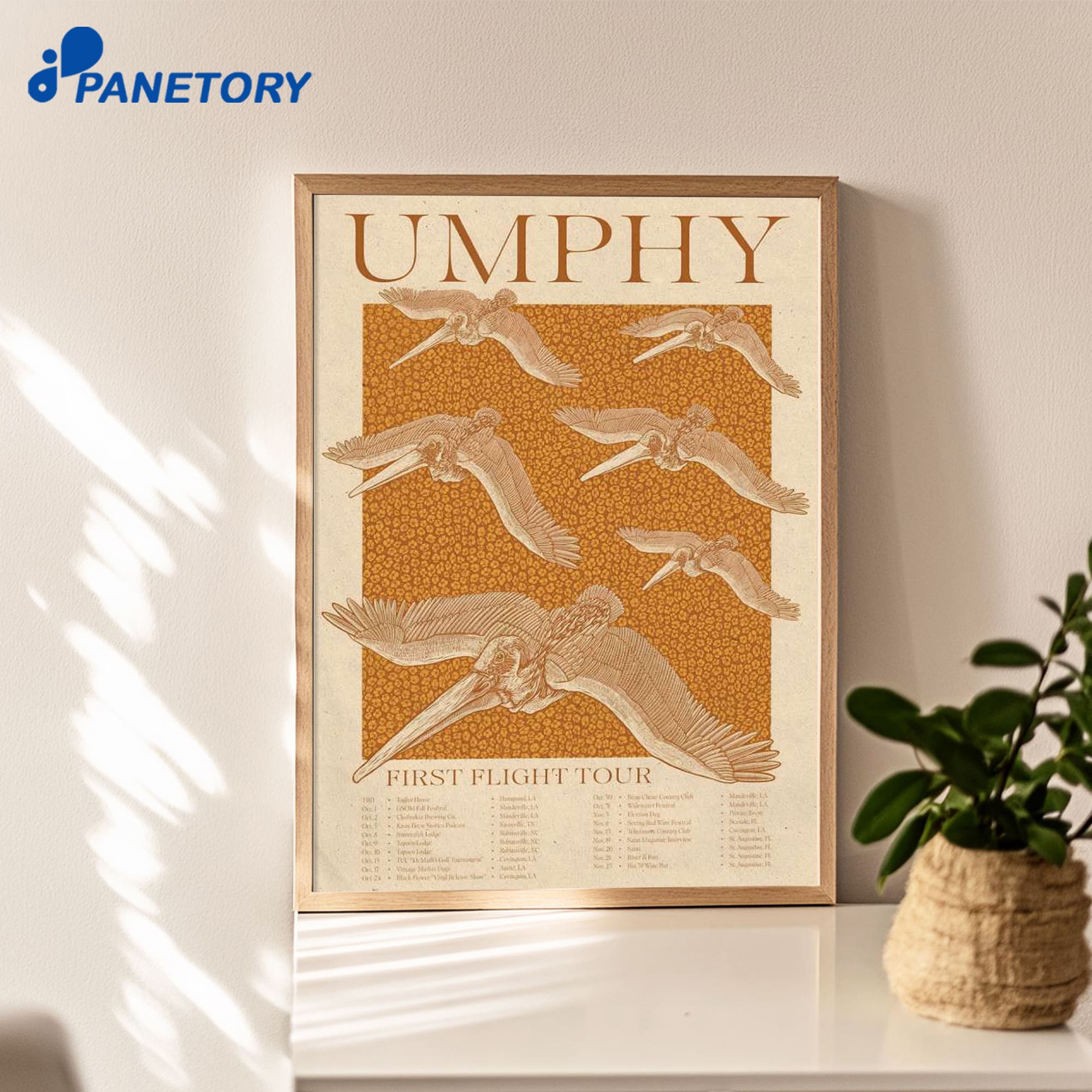 Umphy First Flight Tour 2026 Poster Umphy First Flight Tour 2026 Poster