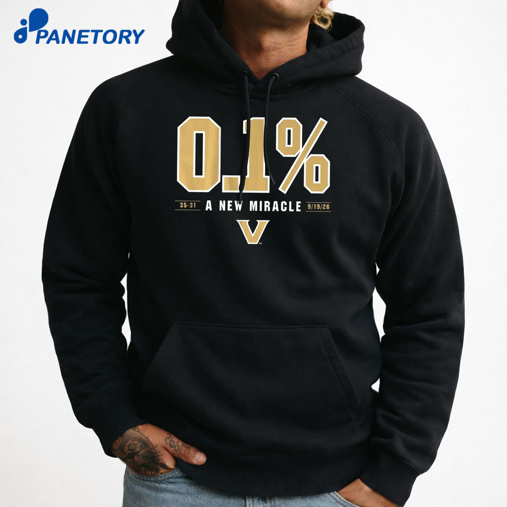 Vanderbilt Football The 0.1 Chance Miracle T-Shirt 9 Vanderbilt Football The 0.1 Chance Miracle T-Shirt 3