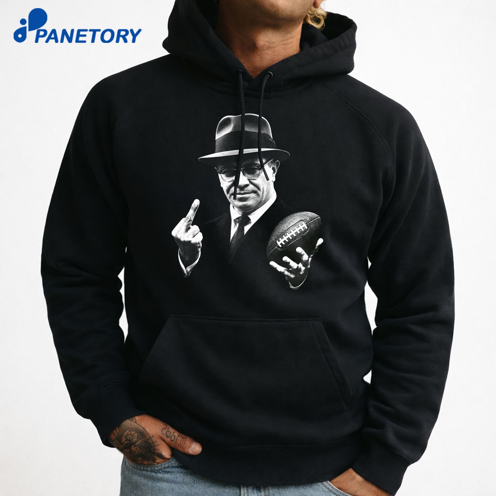 Vince Lombardi Football Middle Finger T-Shirt 9 Vince Lombardi Football Middle Finger T-Shirt 3