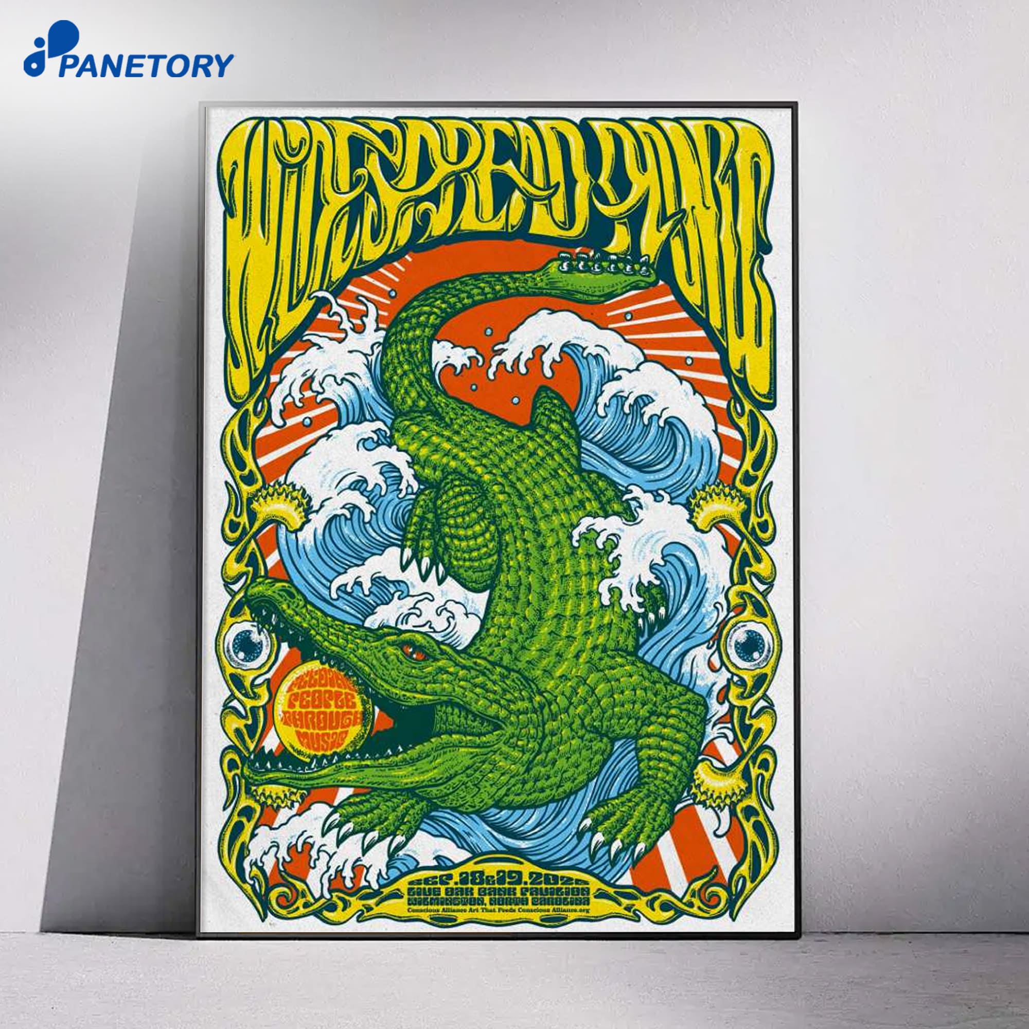 Widespread Panic Wilmington Nc Sep 18-19 2026 Poster 6 Widespread Panic Wilmington Nc Sep 18-19 2026 Poster 1