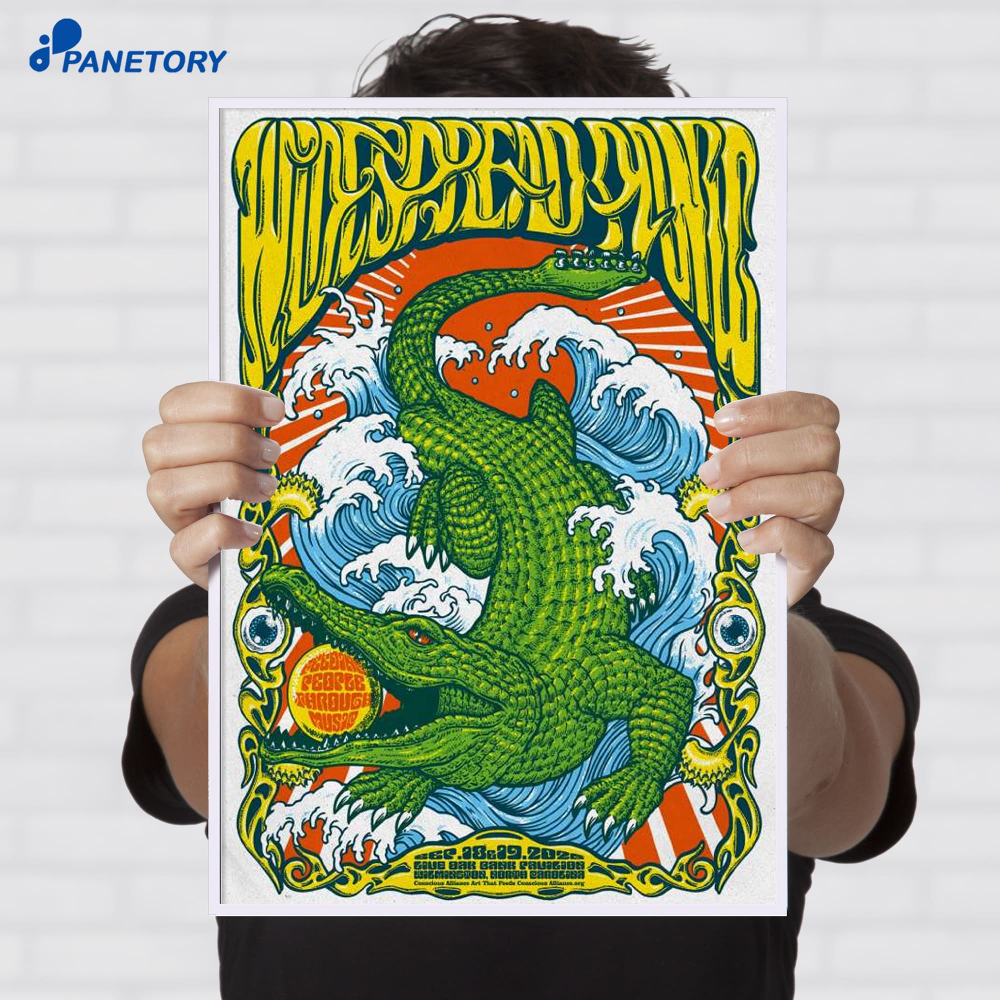 Widespread Panic Wilmington Nc Sep 18-19 2026 Poster Widespread Panic Wilmington Nc Sep 18-19 2026 Poster