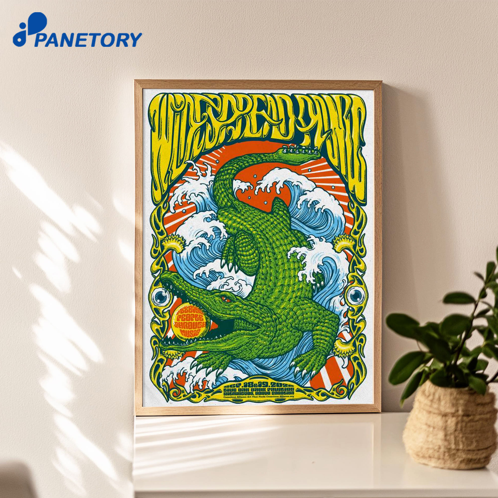 Widespread Panic Wilmington Nc Sep 18-19 2026 Poster Widespread Panic Wilmington Nc Sep 18-19 2026 Poster