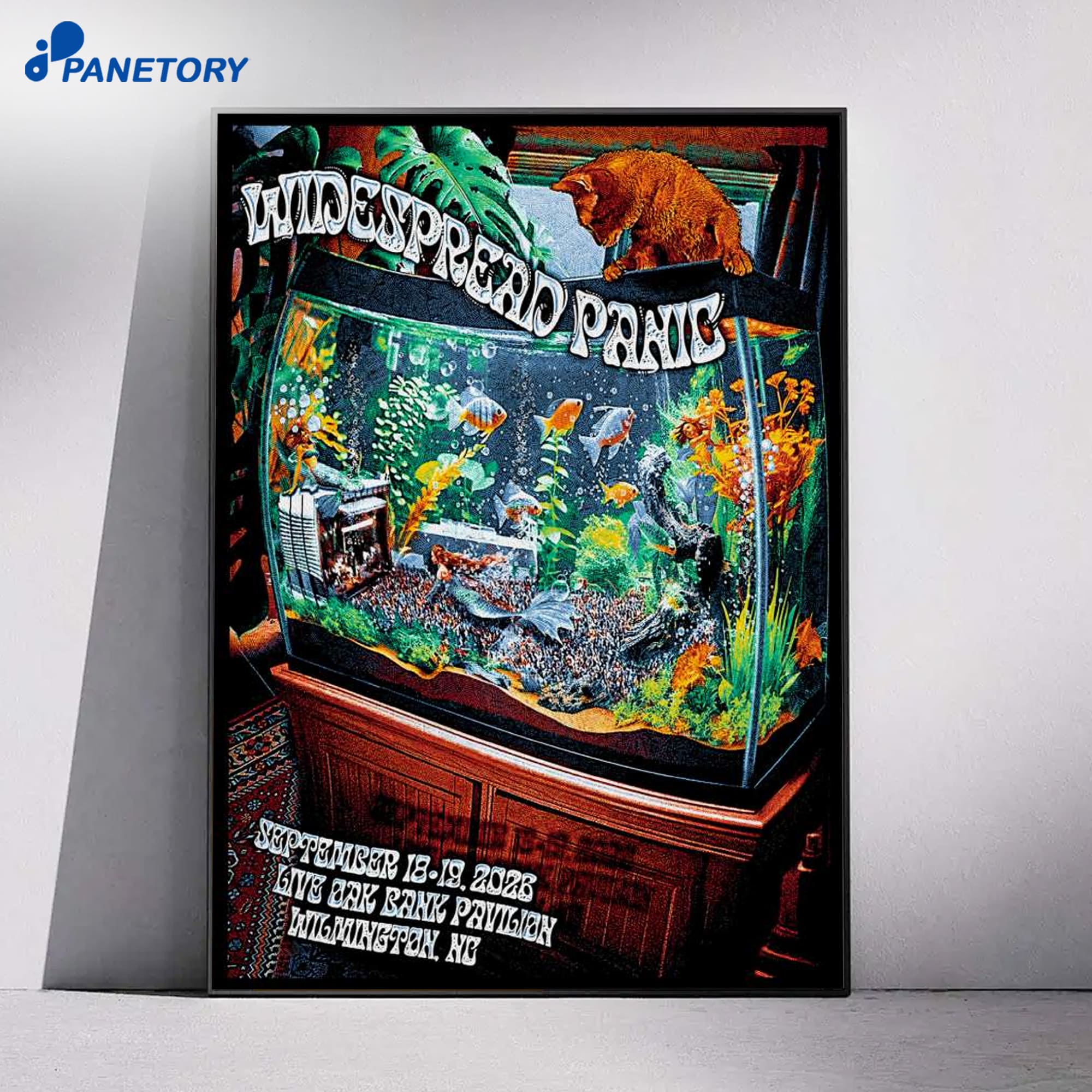 Widespread Panic Wilmington Tour Sep 18-19 2026 Poster 6 Widespread Panic Wilmington Tour Sep 18-19 2026 Poster 1