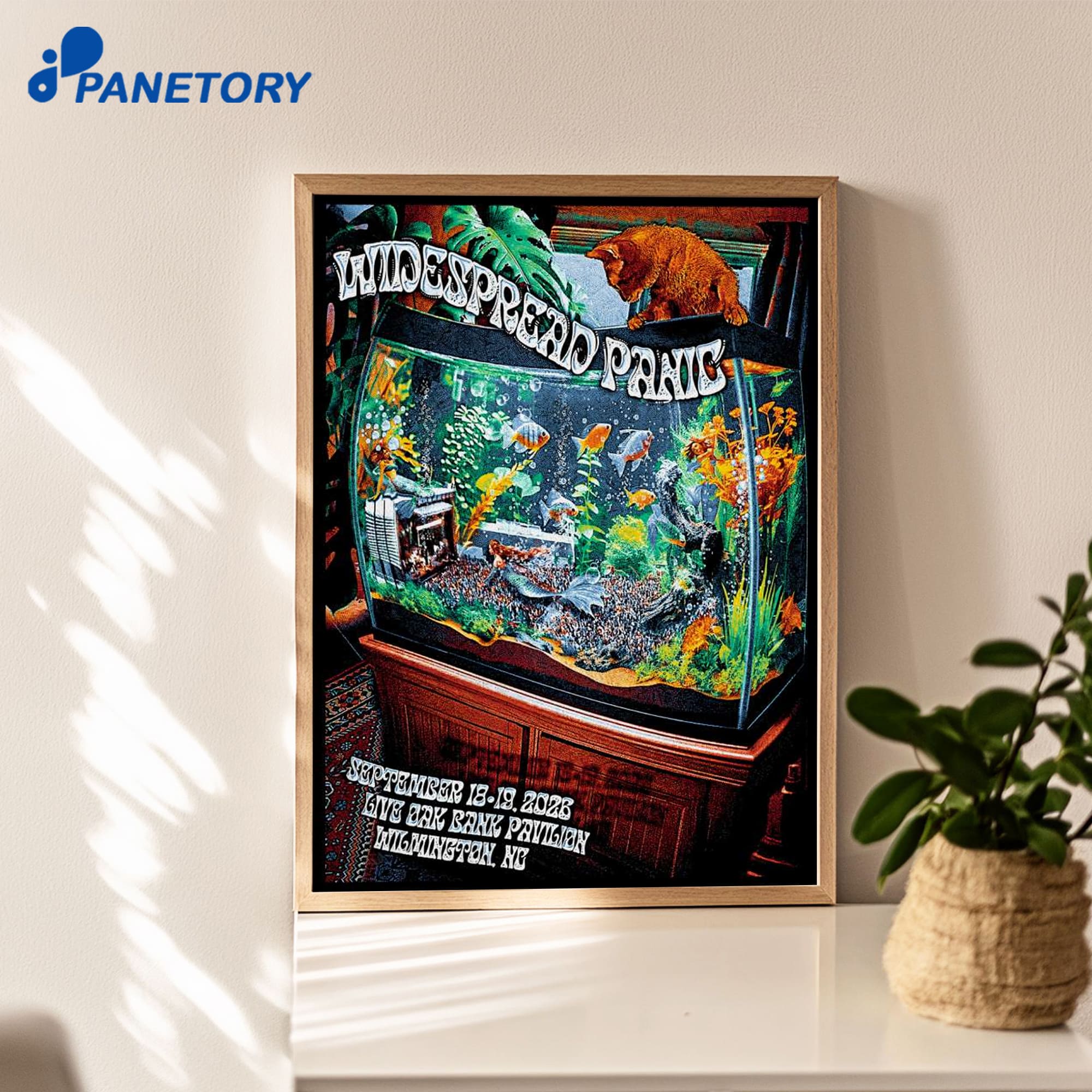 Widespread Panic Wilmington Tour Sep 18-19 2026 Poster Widespread Panic Wilmington Tour Sep 18-19 2026 Poster