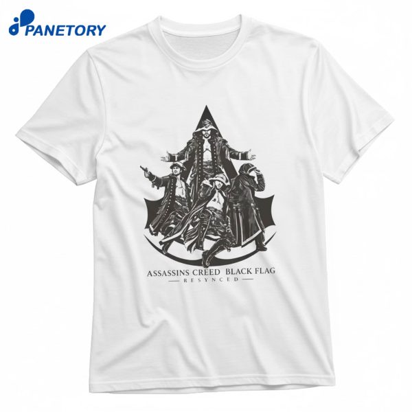 Will Ospreay Assassin’s Creed Black Flag Resynced Aew T-Shirt