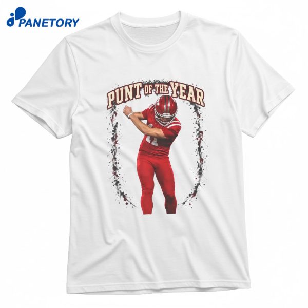 Wisconsin Punt Of The Year T-Shirt