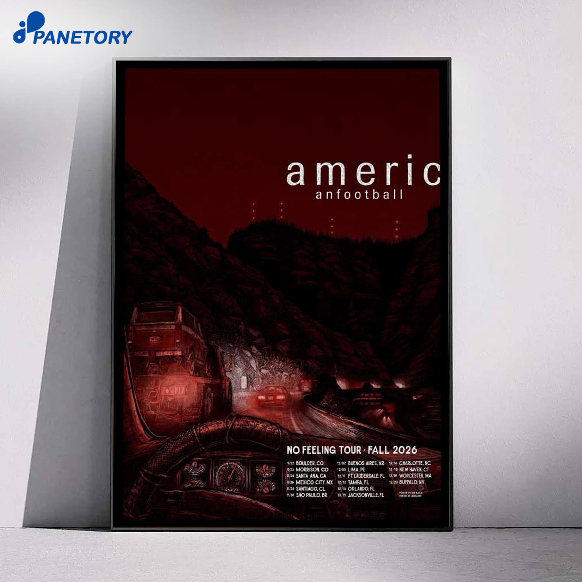 Americ Anfootball No Feeling Tour Fall 2026 Poster 6 Americ Anfootball No Feeling Tour Fall 2026 Poster 1