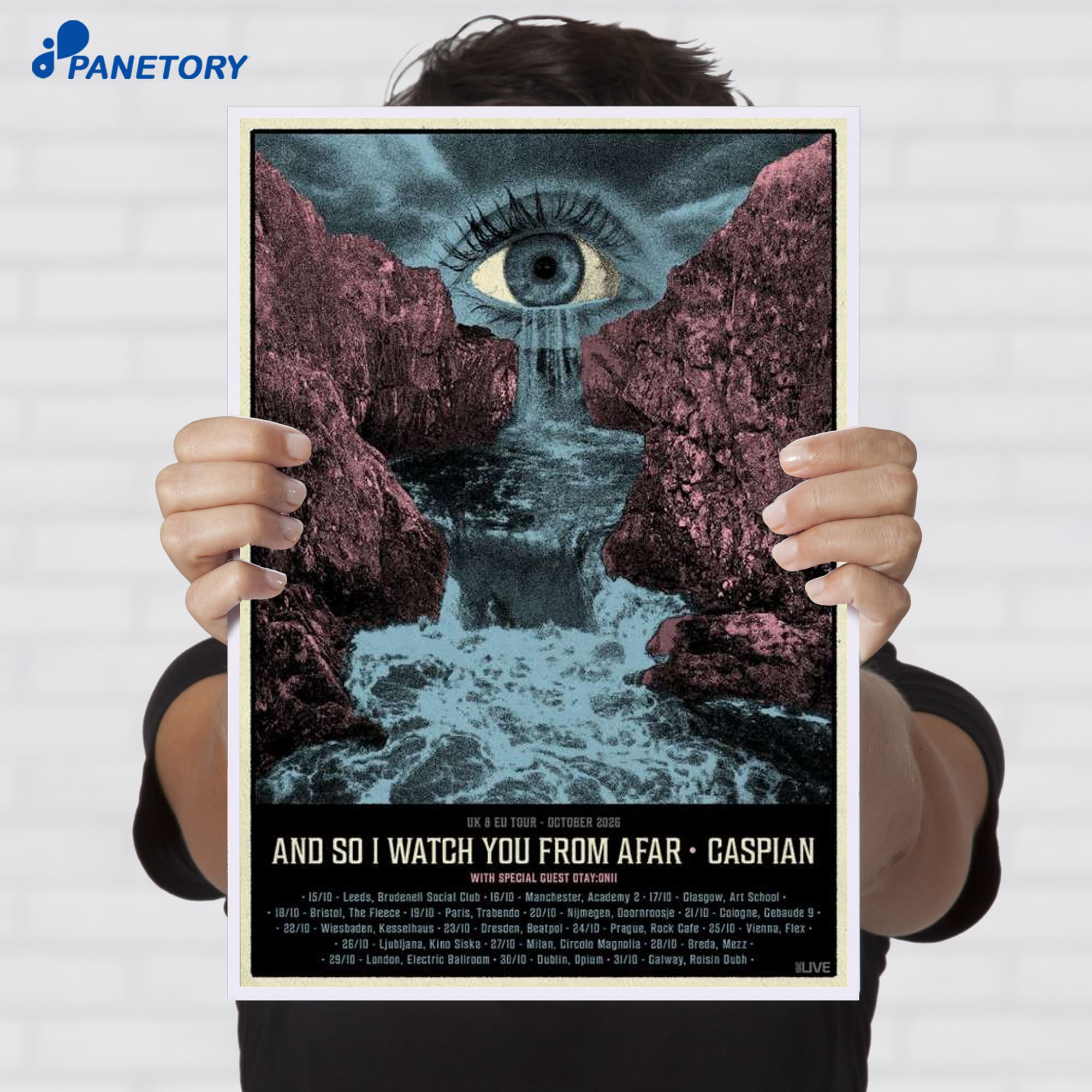And So I Watch You From Afar X Caspian Uk &Amp; Eu Oct 2026 Poster And So I Watch You From Afar X Caspian Uk &Amp; Eu Oct 2026 Poster