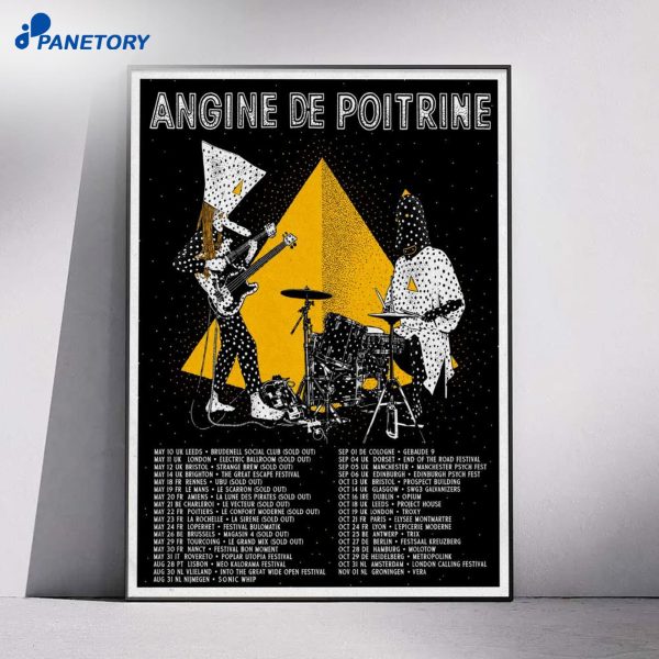 Angine De Poitrine Tour Oct 2026 Poster