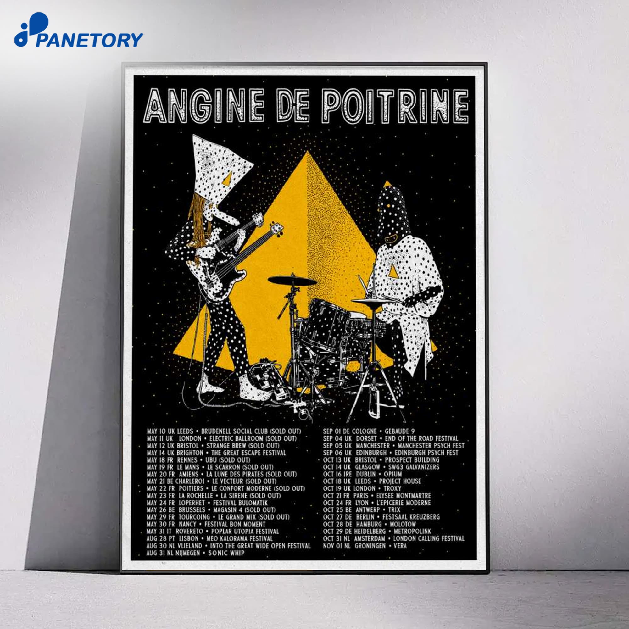 Angine De Poitrine Tour Oct 2026 Poster 6 Angine De Poitrine Tour Oct 2026 Poster 1