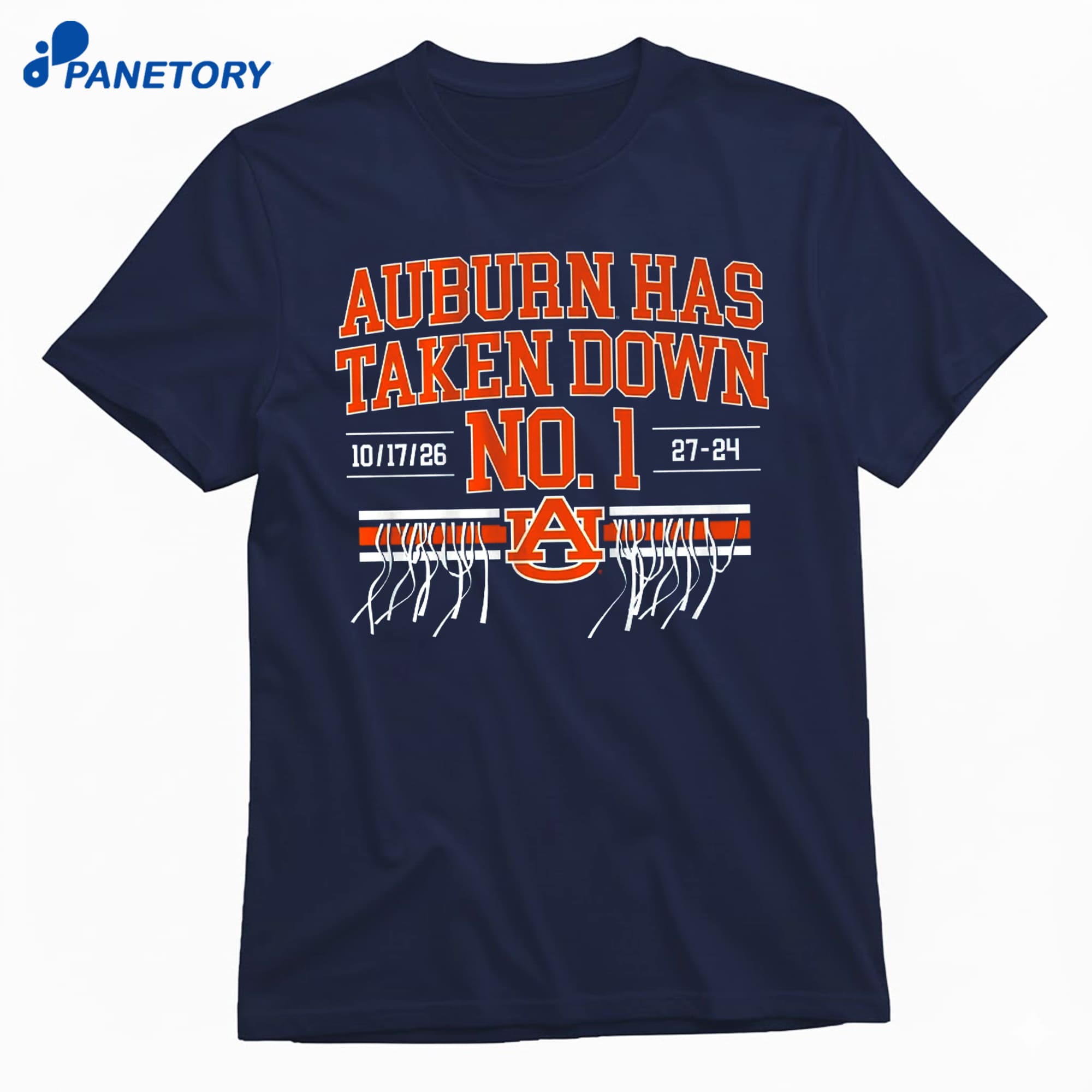 Auburn Football Down Goes No. 1 T-Shirt 10 Auburn Football Down Goes No. 1 T-Shirt 1