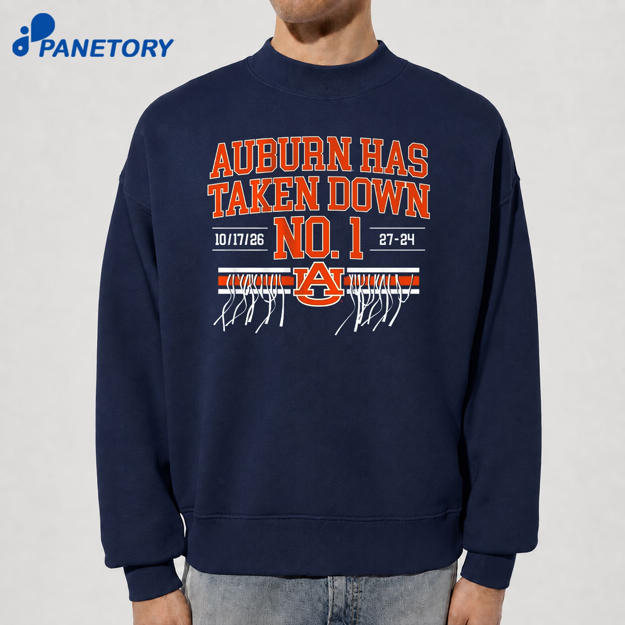 Auburn Football Down Goes No. 1 T-Shirt 8 Auburn Football Down Goes No. 1 T-Shirt 2