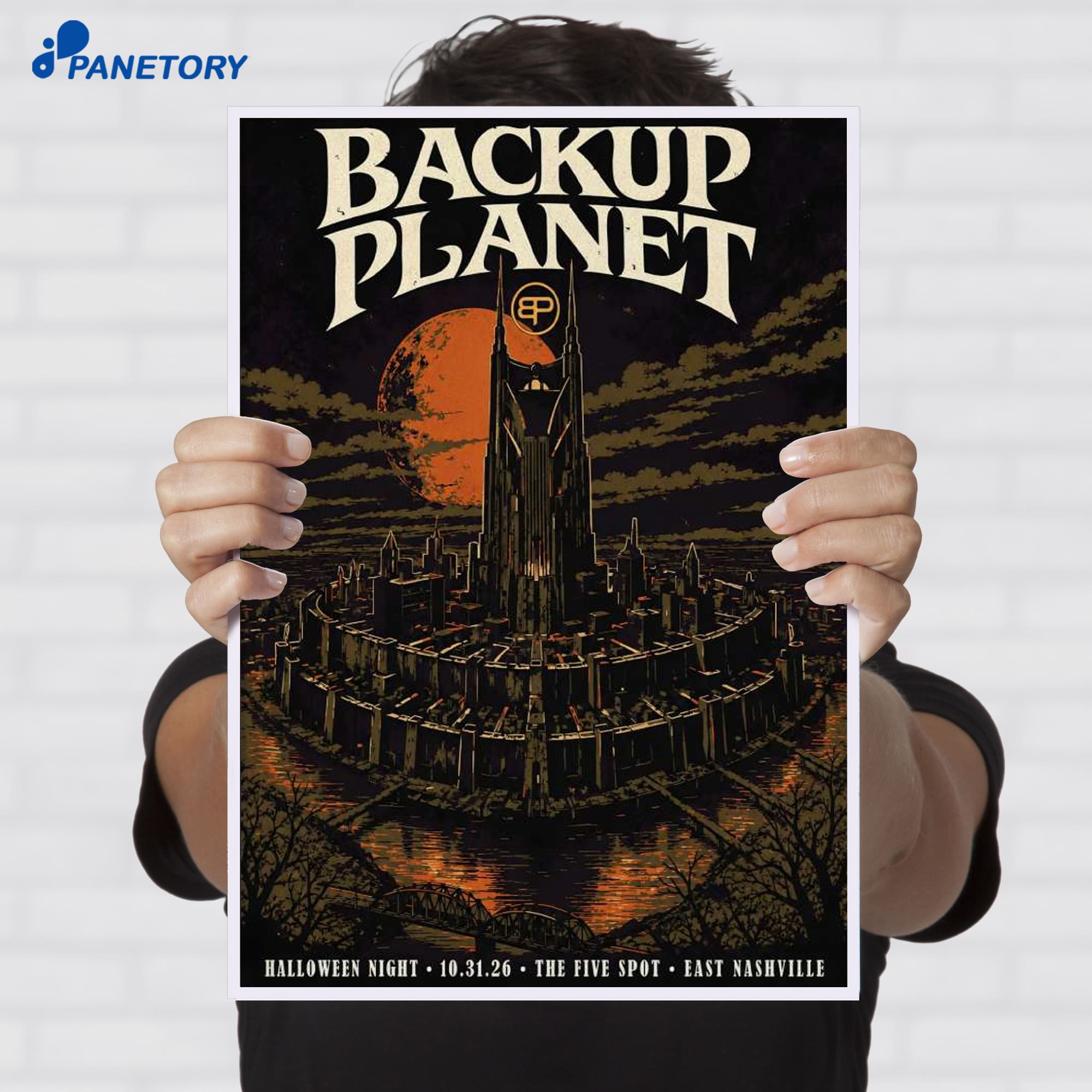 Backup Planet The 5 Spot Nashville Tn Oct 31 2026 Poster Backup Planet The 5 Spot Nashville Tn Oct 31 2026 Poster