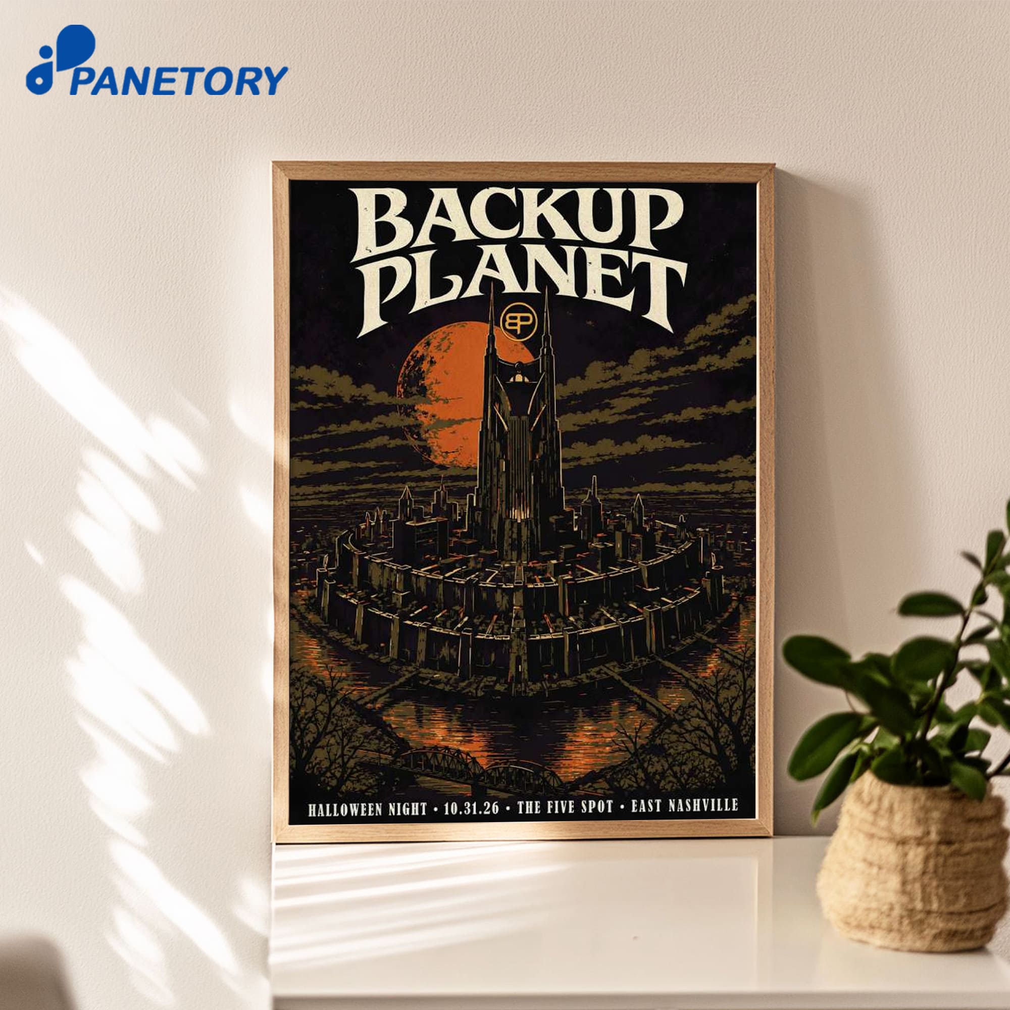Backup Planet The 5 Spot Nashville Tn Oct 31 2026 Poster Backup Planet The 5 Spot Nashville Tn Oct 31 2026 Poster