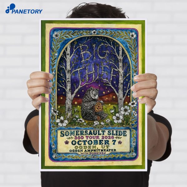 Big Thief Ogden UT Oct 7 2026 Poster