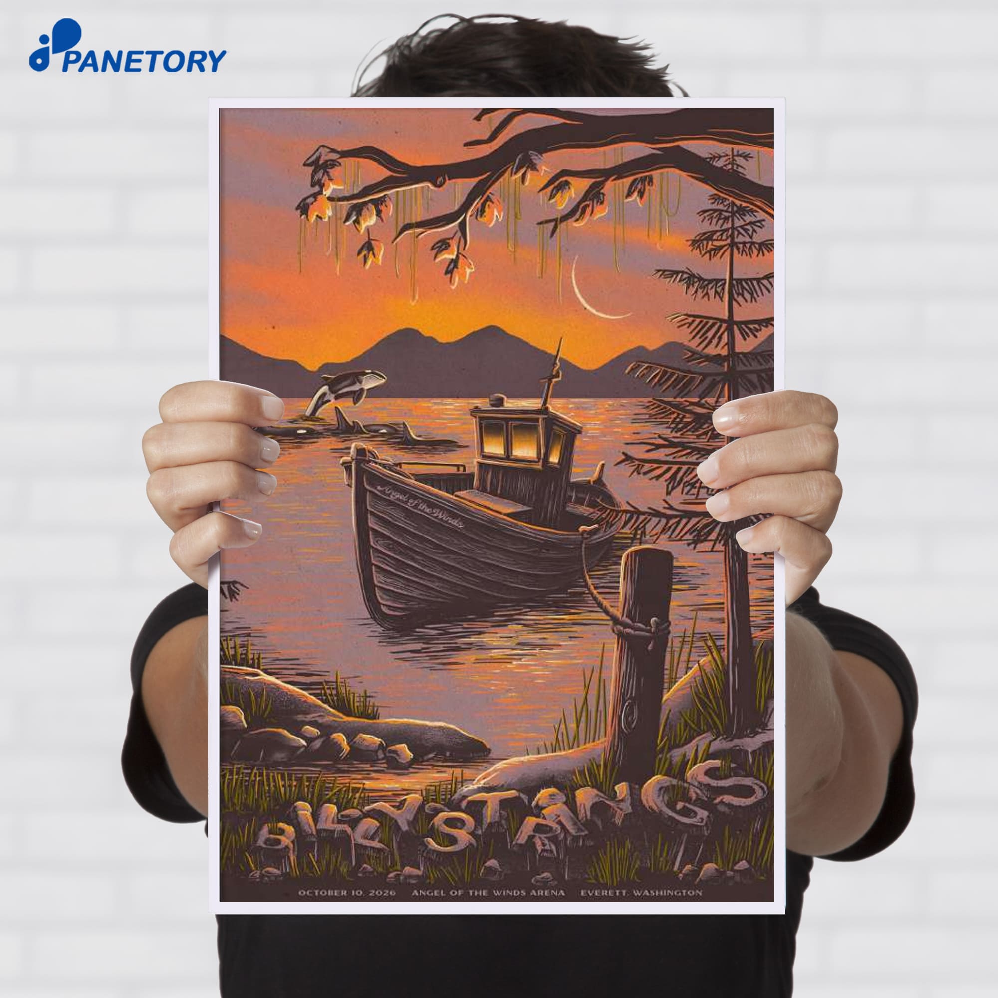 Billy Strings Everett Wa Oct 10 2026 Poster Billy Strings Everett Wa Oct 10 2026 Poster