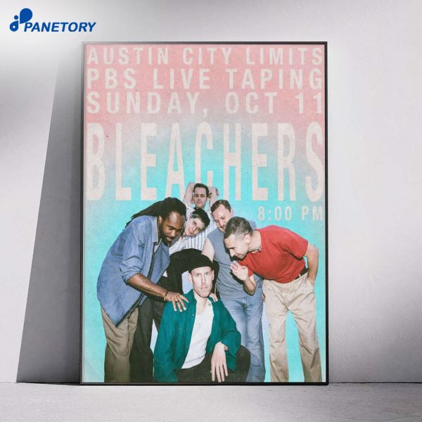 Bleachers Austin TX Oct 11 2026 Poster