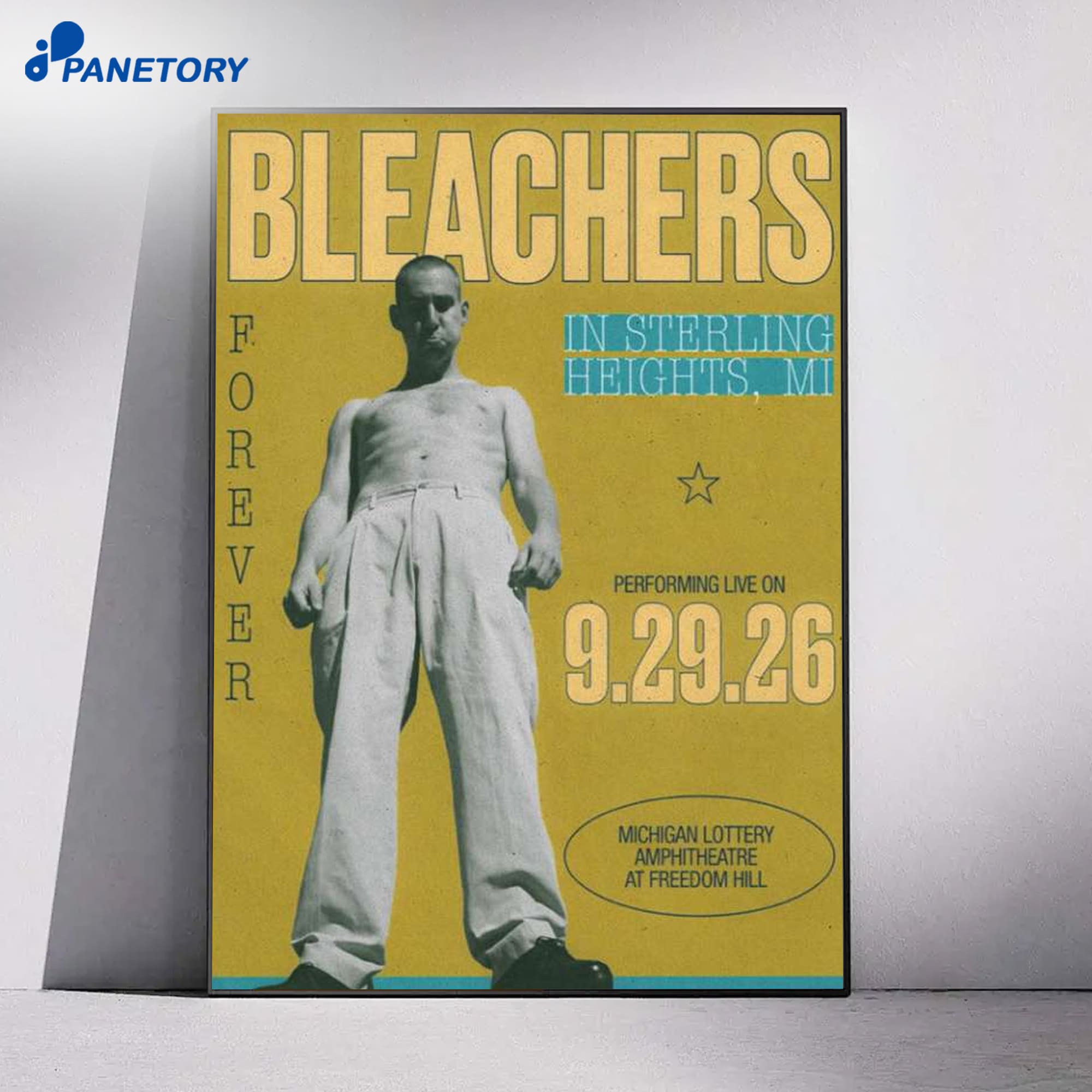Bleachers Michigan Lottery Amphitheatre Sep 29 2026 Poster 6 Bleachers Michigan Lottery Amphitheatre Sep 29 2026 Poster 1