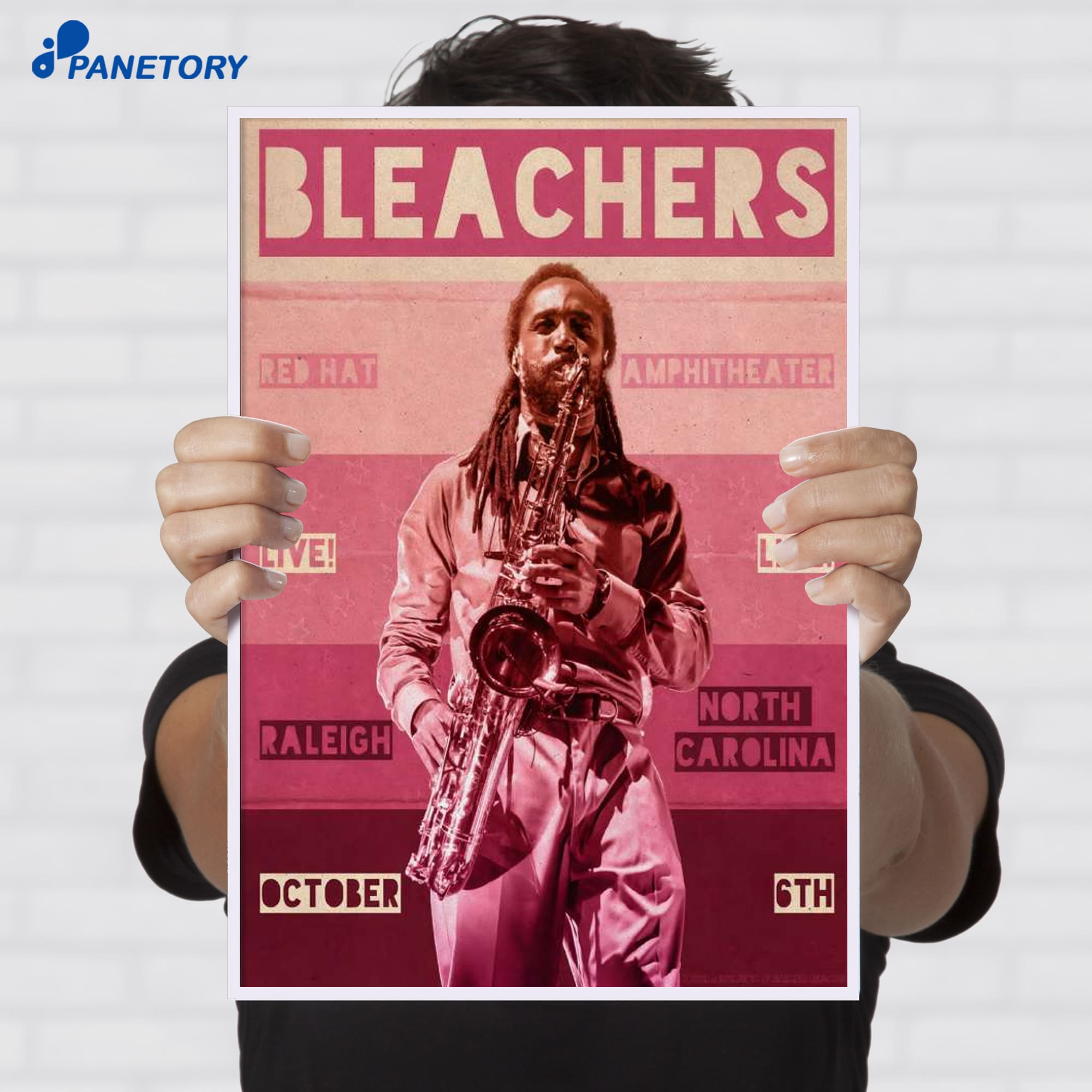 Bleachers Red Hat Amphitheater Raleigh Nc Oct 6 2026 Poster 6 Bleachers Red Hat Amphitheater Raleigh Nc Oct 6 2026 Poster 1