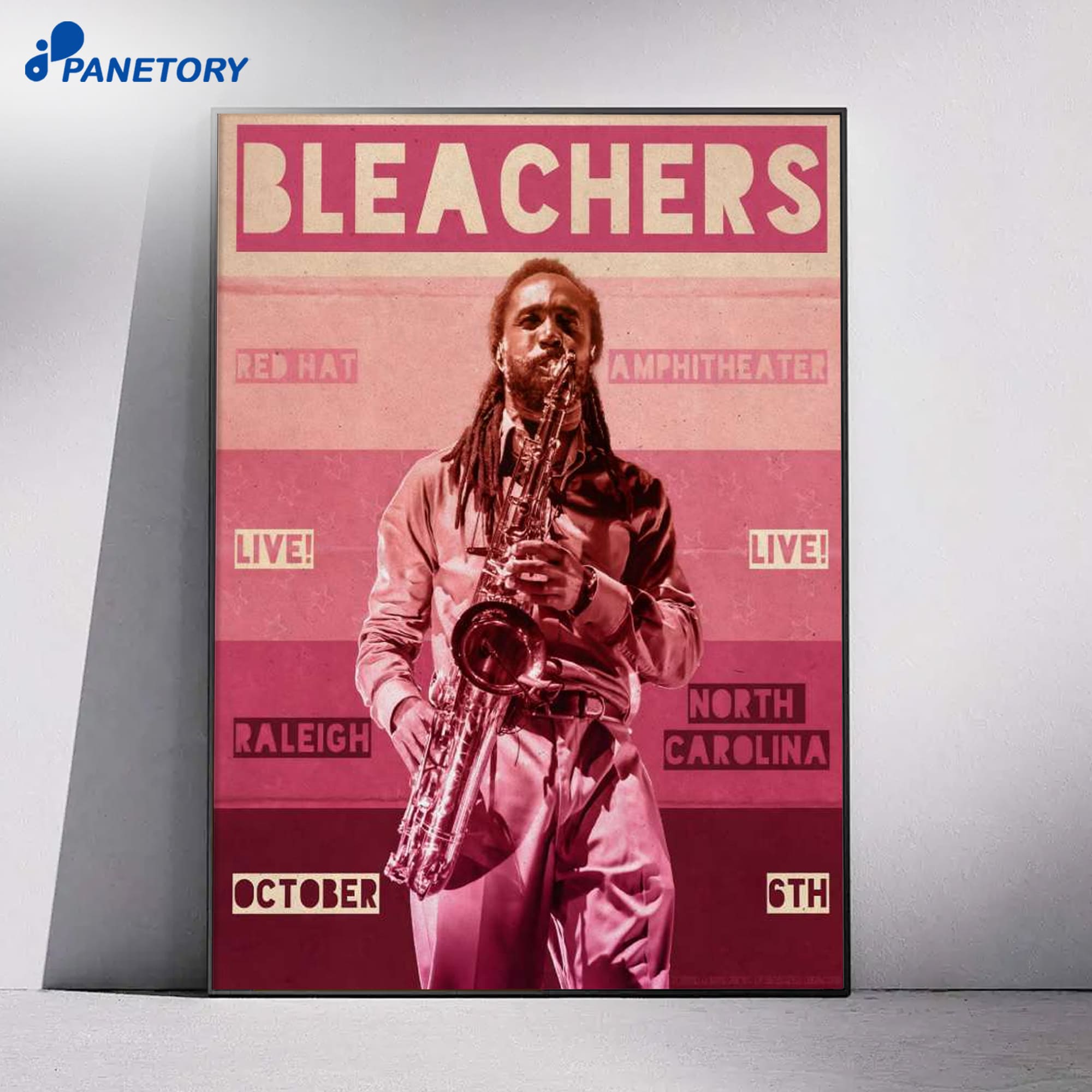 Bleachers Red Hat Amphitheater Raleigh Nc Oct 6 2026 Poster Bleachers Red Hat Amphitheater Raleigh Nc Oct 6 2026 Poster