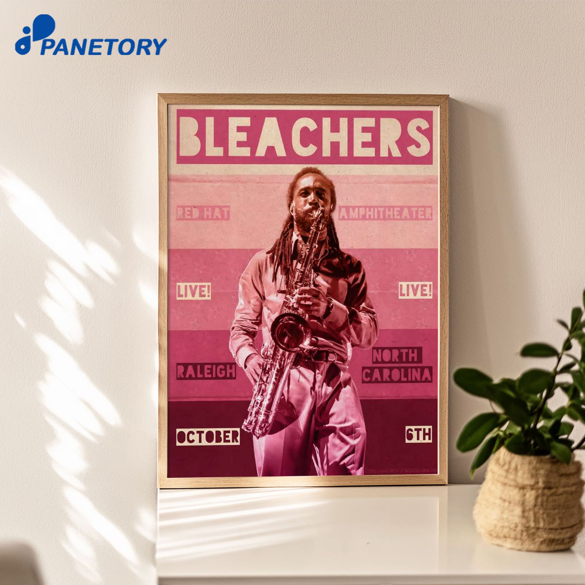 Bleachers Red Hat Amphitheater Raleigh Nc Oct 6 2026 Poster Bleachers Red Hat Amphitheater Raleigh Nc Oct 6 2026 Poster