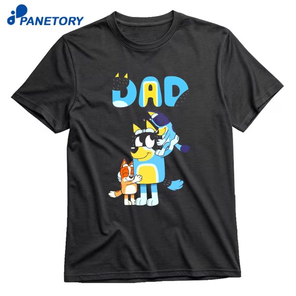Bluey Dad Graphic Long Sleeve T-Shirt