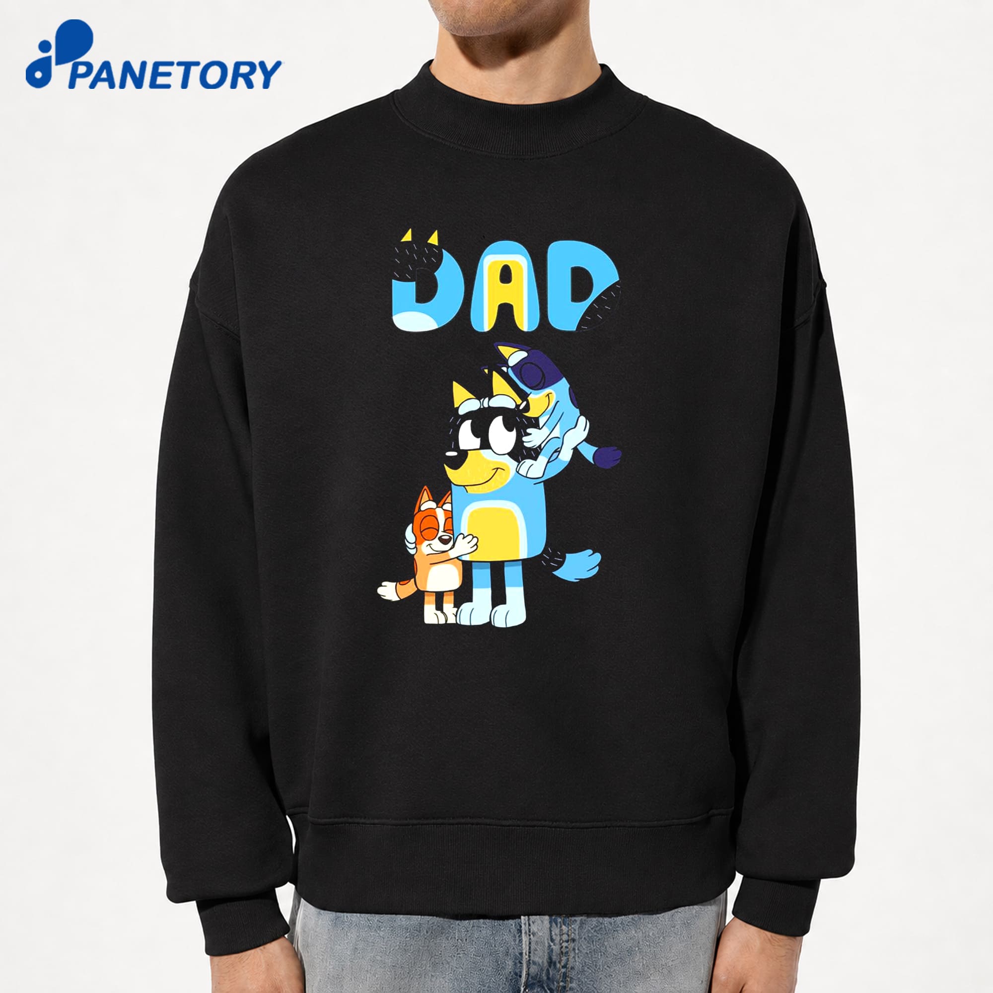 Bluey Dad Graphic Long Sleeve T-Shirt 8 Bluey Dad Graphic Long Sleeve T-Shirt 2