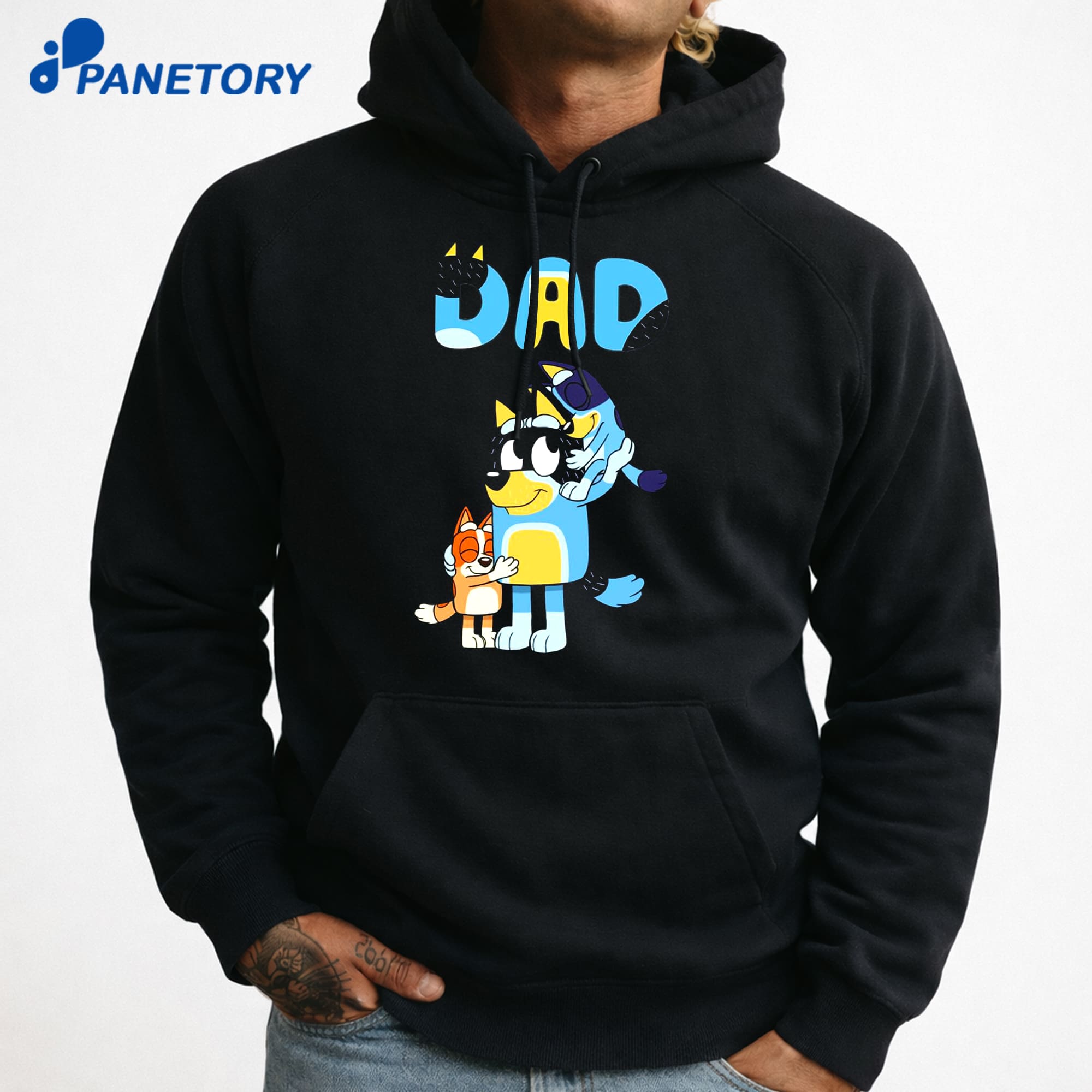 Bluey Dad Graphic Long Sleeve T-Shirt 9 Bluey Dad Graphic Long Sleeve T-Shirt 3