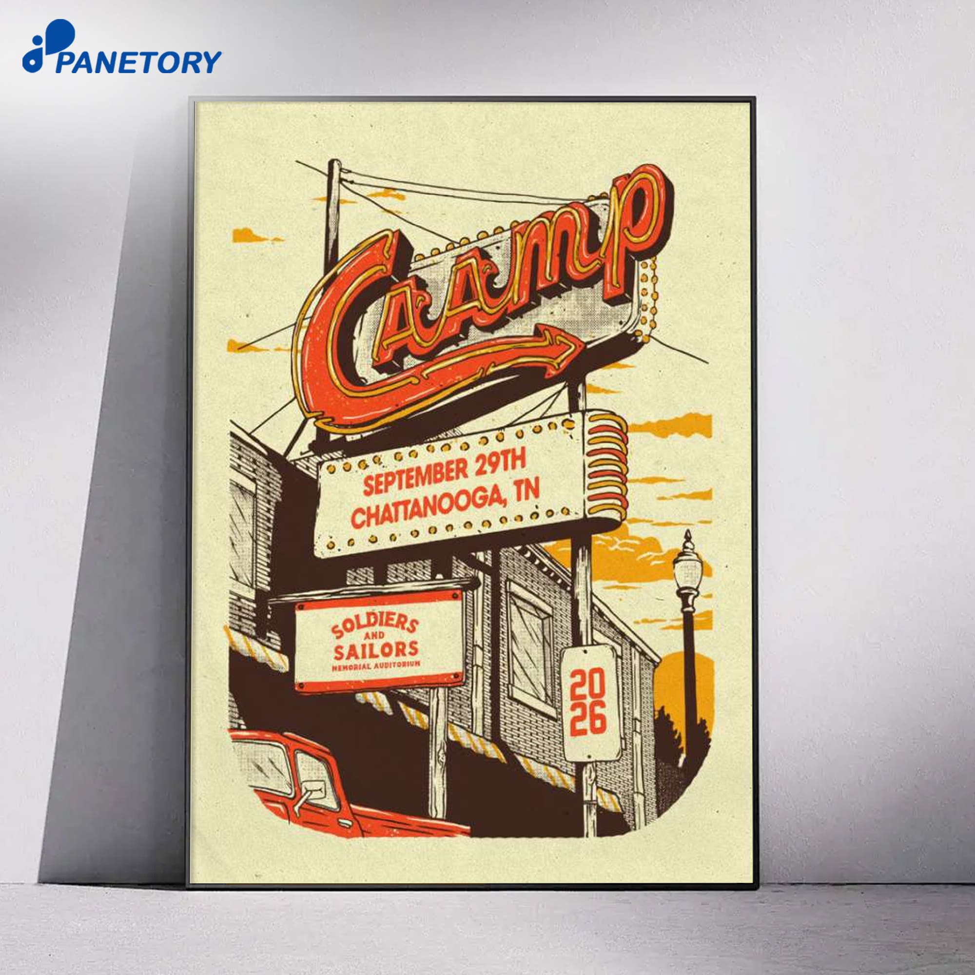 Caamp Soldiers And Sailors Memorial Auditorium Chattanooga Tn-Sep 29 2026 Poster 6 Caamp Soldiers And Sailors Memorial Auditorium Chattanooga Tn Sep 29 2026 Poster 1