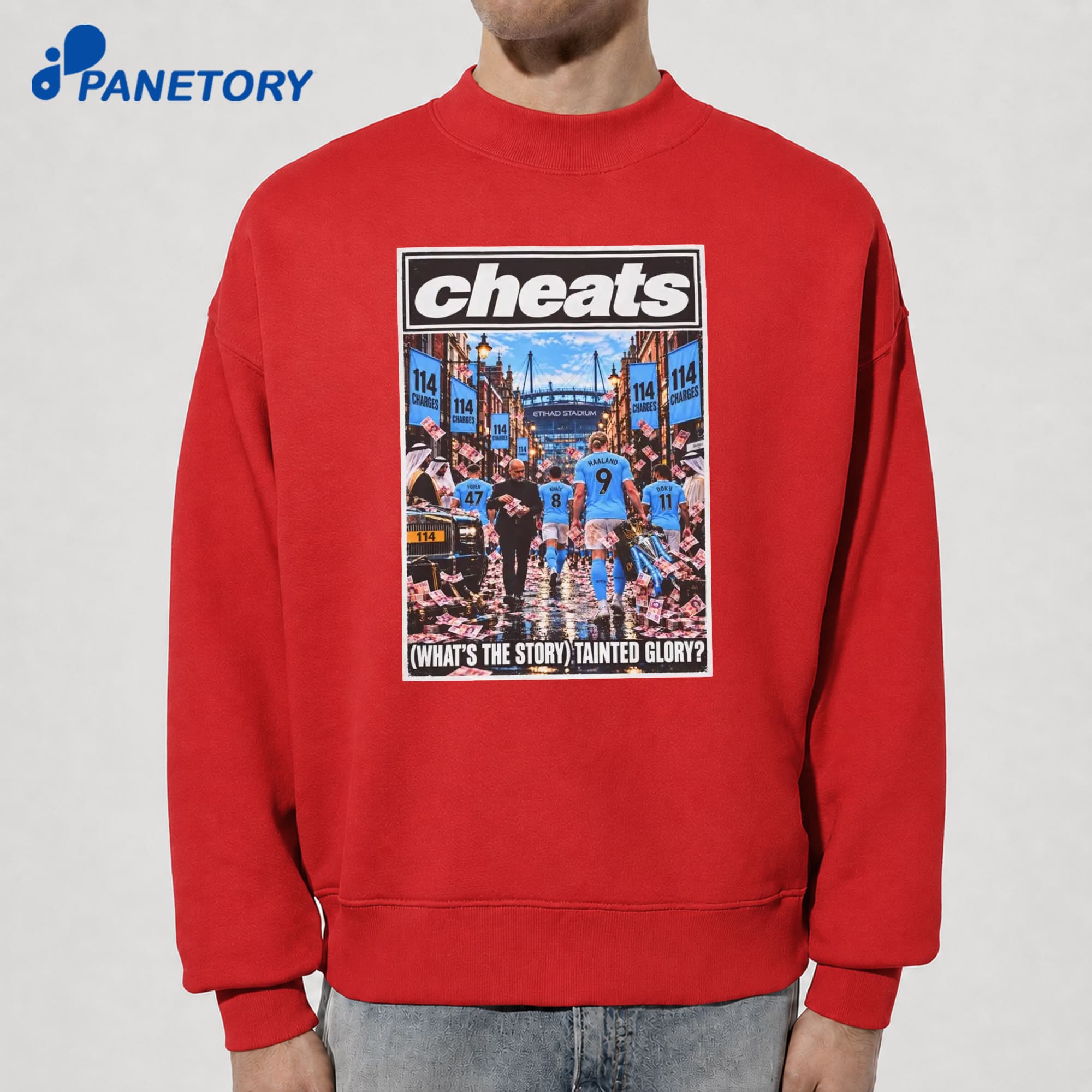 Cheats Manchester City T-Shirt 8 Cheats Manchester City T-Shirt 2