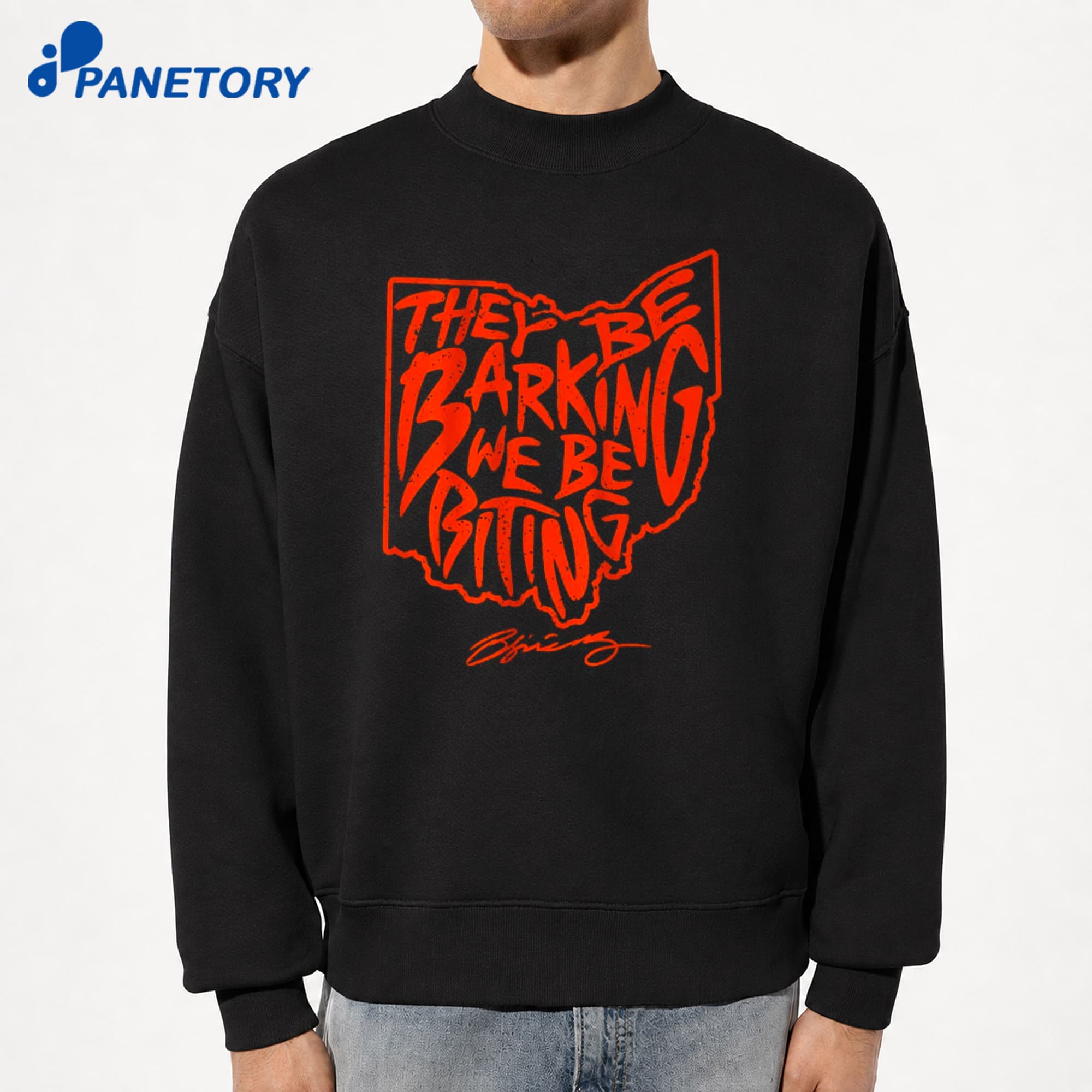 Cleveland Football They Be Barking We Be Biting T-Shirt 8 Cleveland Football They Be Barking We Be Biting T-Shirt 2