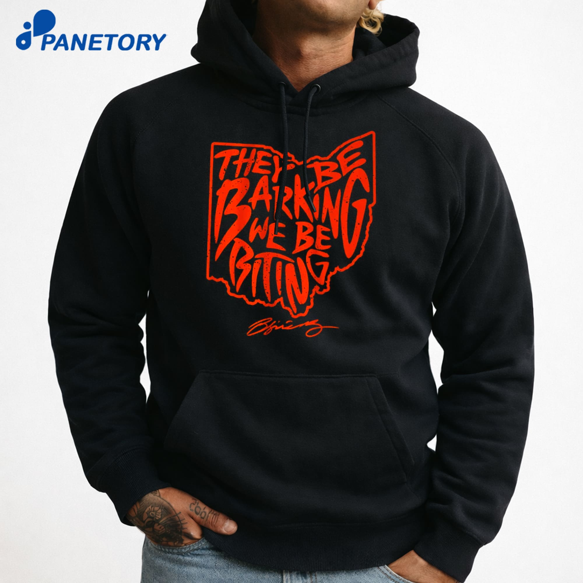 Cleveland Football They Be Barking We Be Biting T-Shirt 9 Cleveland Football They Be Barking We Be Biting T-Shirt 3