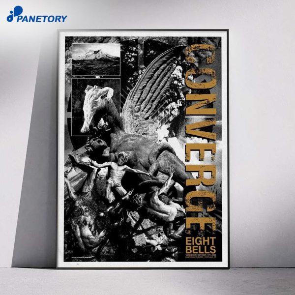 Converge Hawthorne Theatre Portland, Oregon Oct 14 2026 Poster