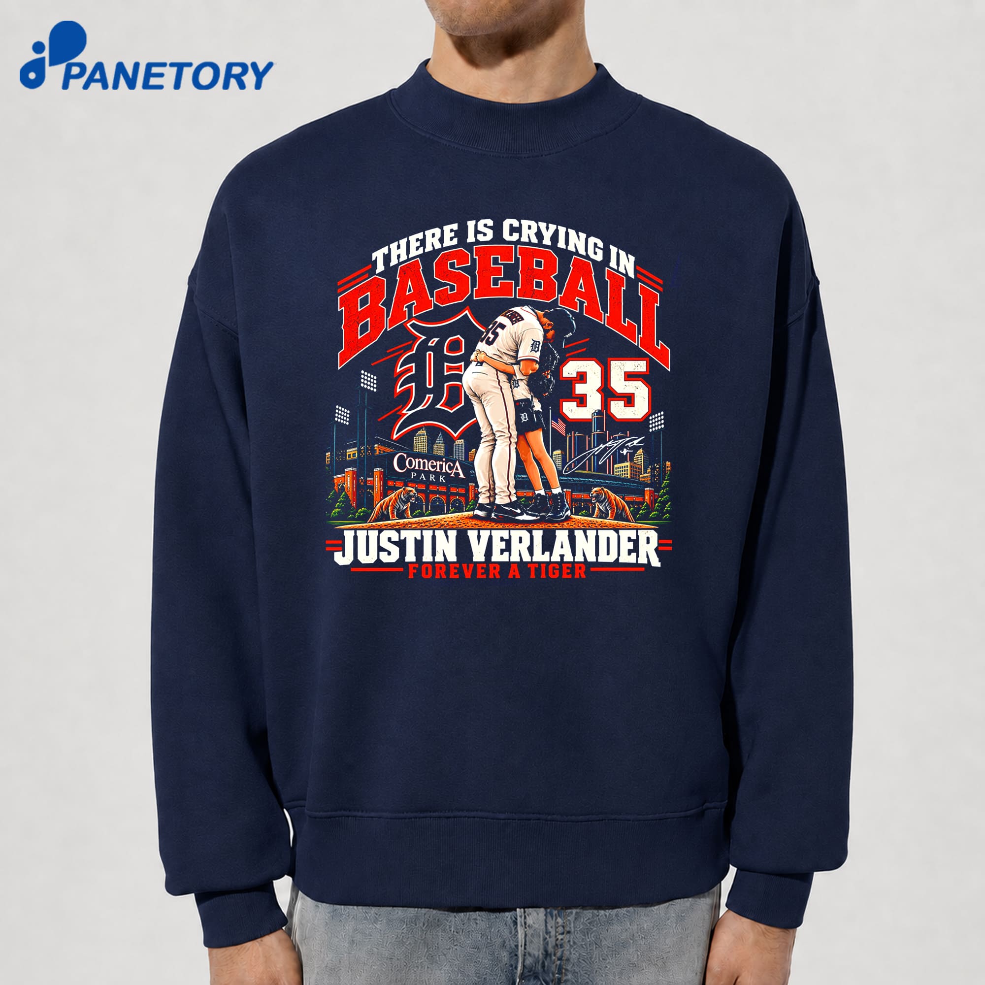 Detroit Tigers There Is Crying In Baseball Justin Verlander Forever A Tiger T-Shirt 8 Detroit Tigers There Is Crying In Baseball Justin Verlander Forever A Tiger T-Shirt 2