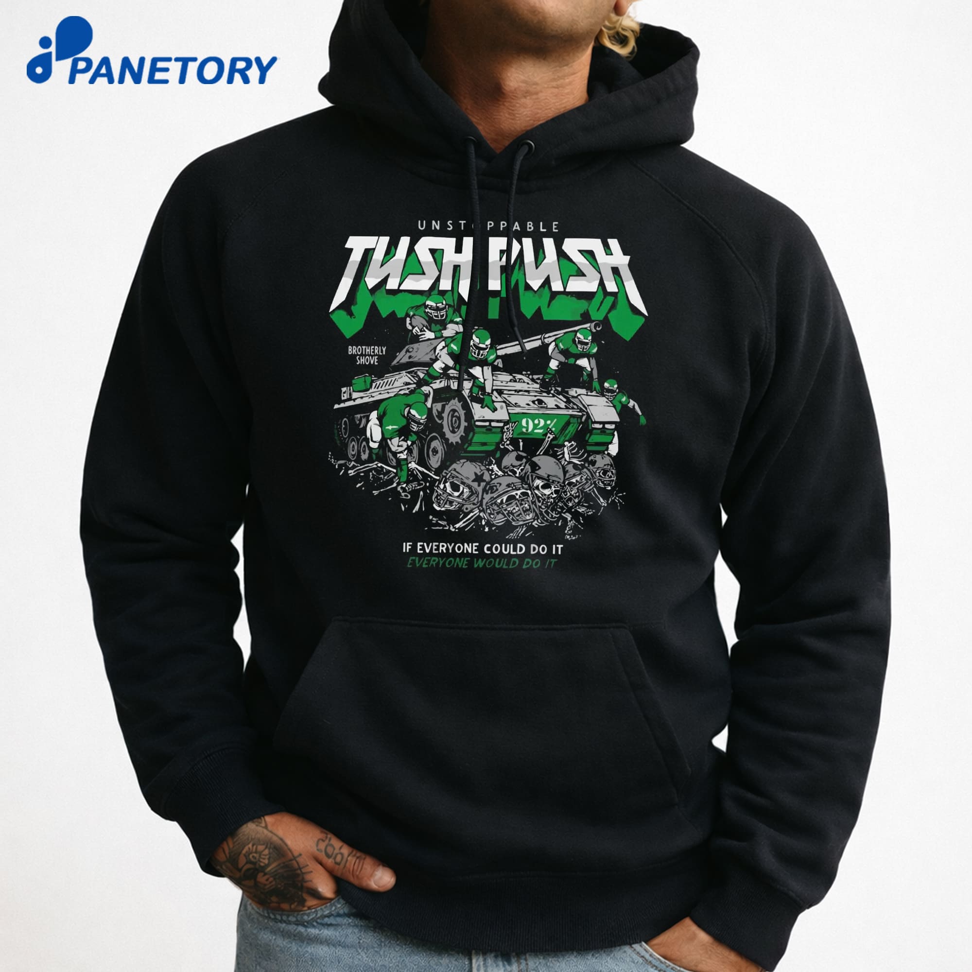 Eagles Philly Unstoppable Tush Push T-Shirt 9 Eagles Philly Unstoppable Tush Push T-Shirt 3