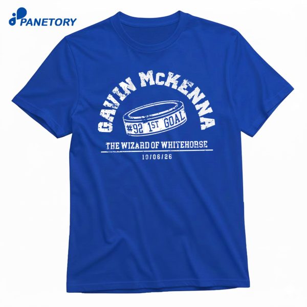 Gavin Mckenna 1St Goal T-Shirt