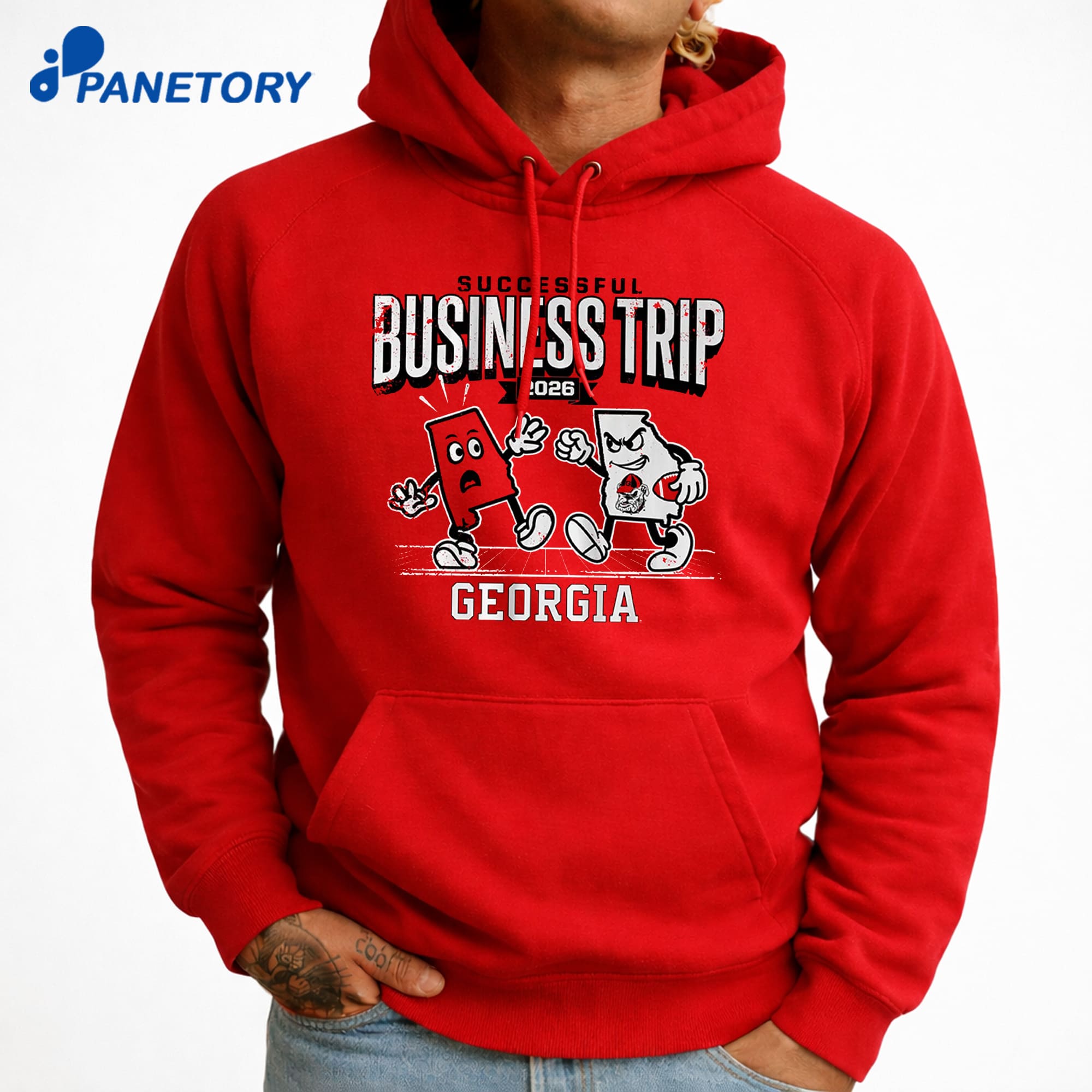 Georgia Football Business Trip T-Shirt 9 Georgia Football Business Trip T-Shirt 3